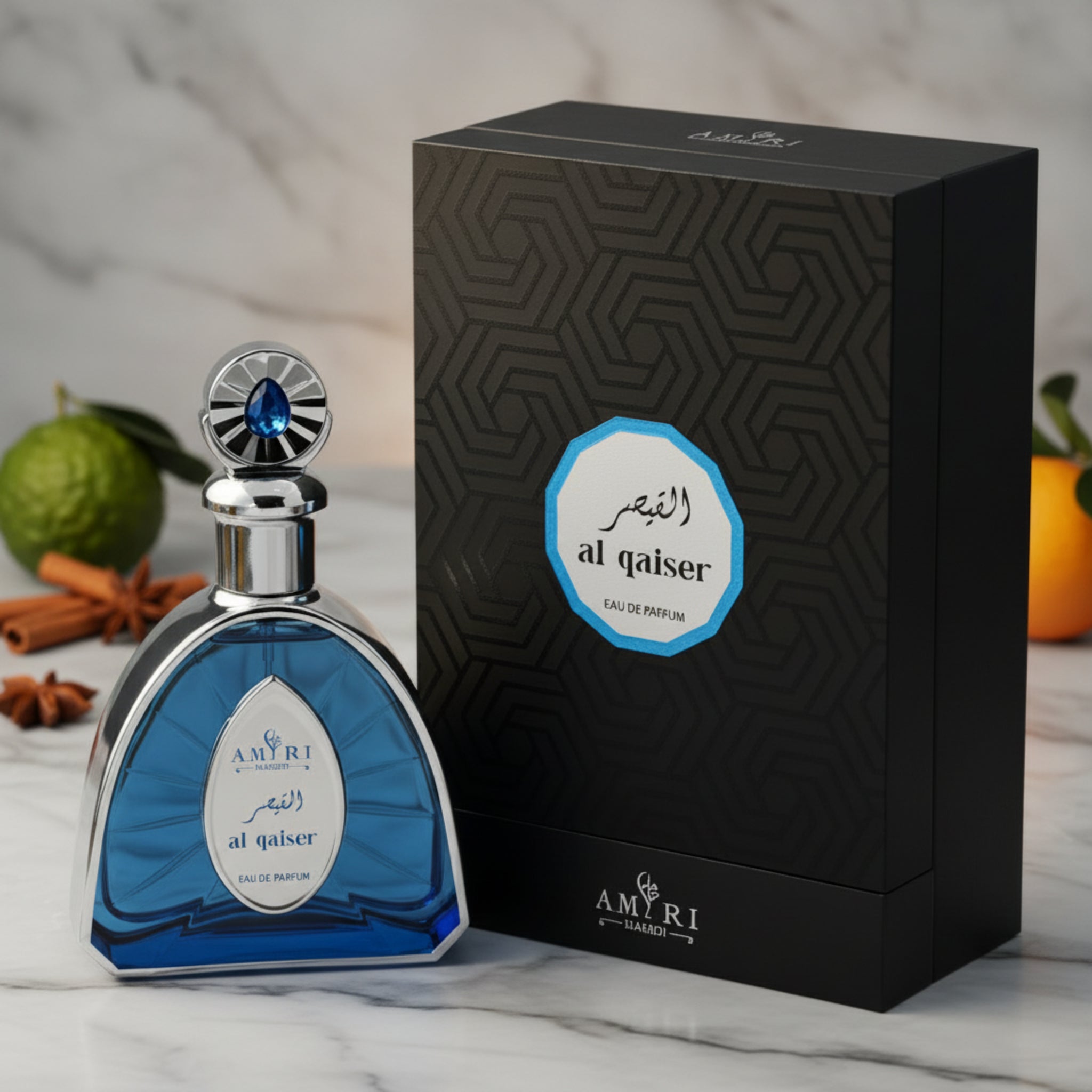 Hamidi Al Qaiser Amiri Eau de Parfum (EDP) Spray Unisex 3.4 oz / 100 ml New Retail Box