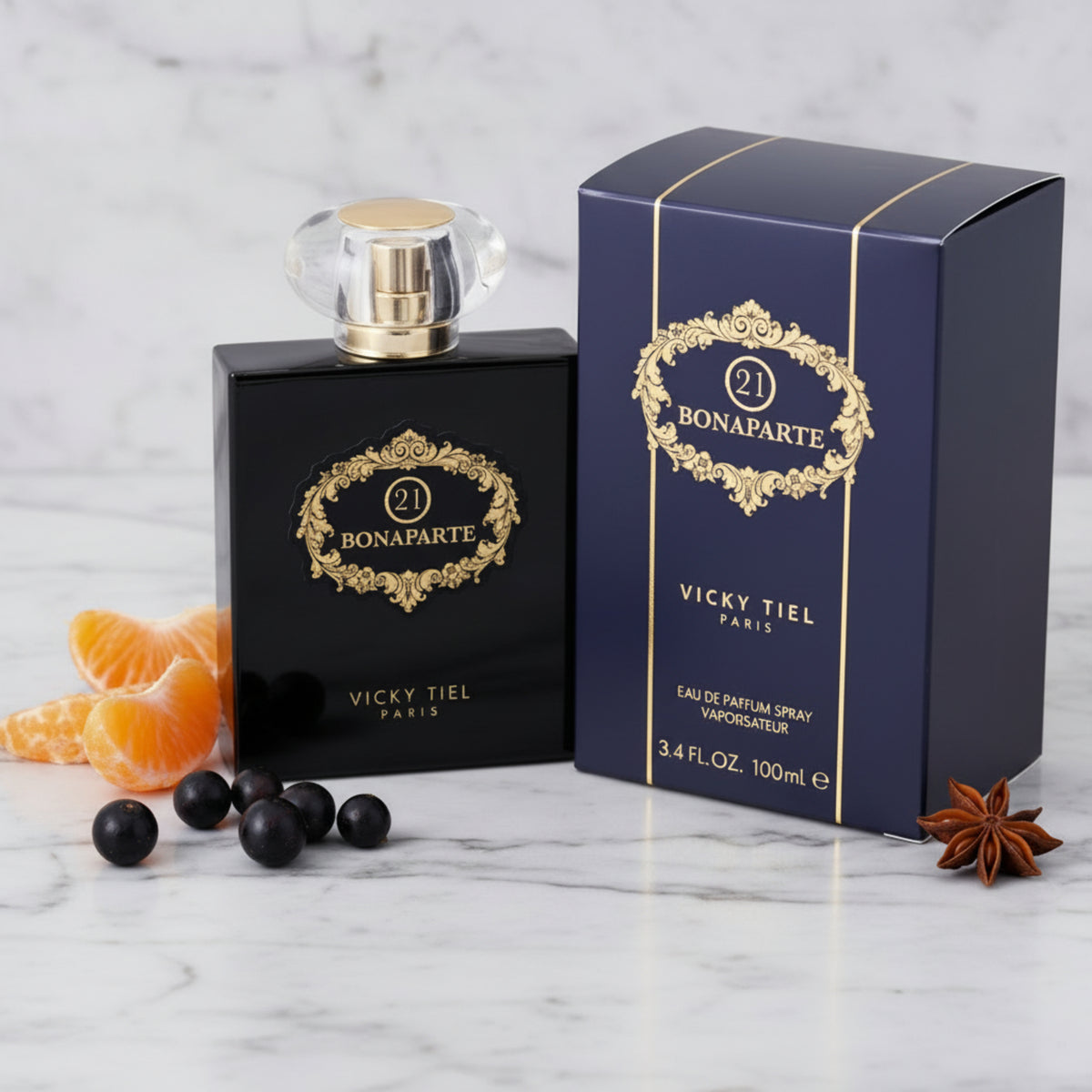 Vicky Tiel 21 Bonaparte EDP Spray Women 3.4 oz 100ml New Box