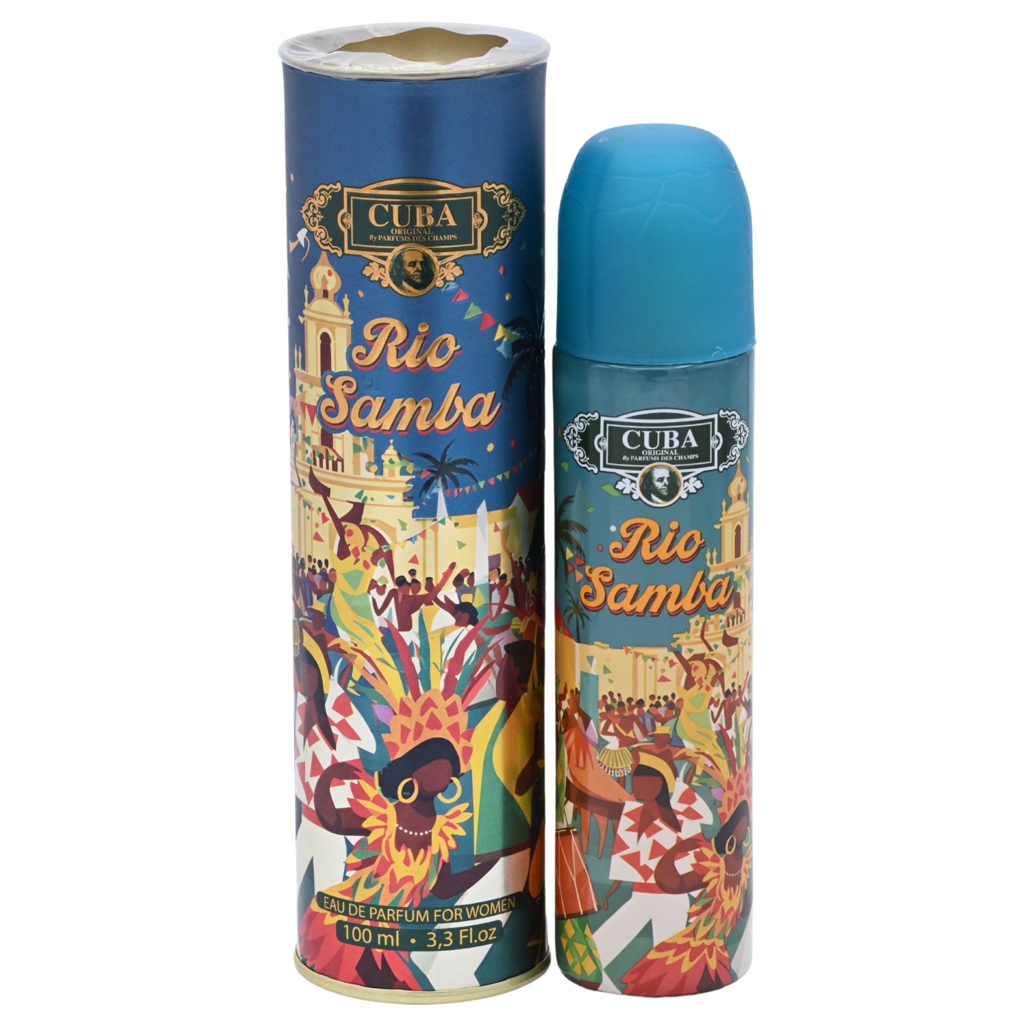 Cuba Rio Samba Eau de Parfum (EDP) Spray for Women 3.3 oz / 100 ml