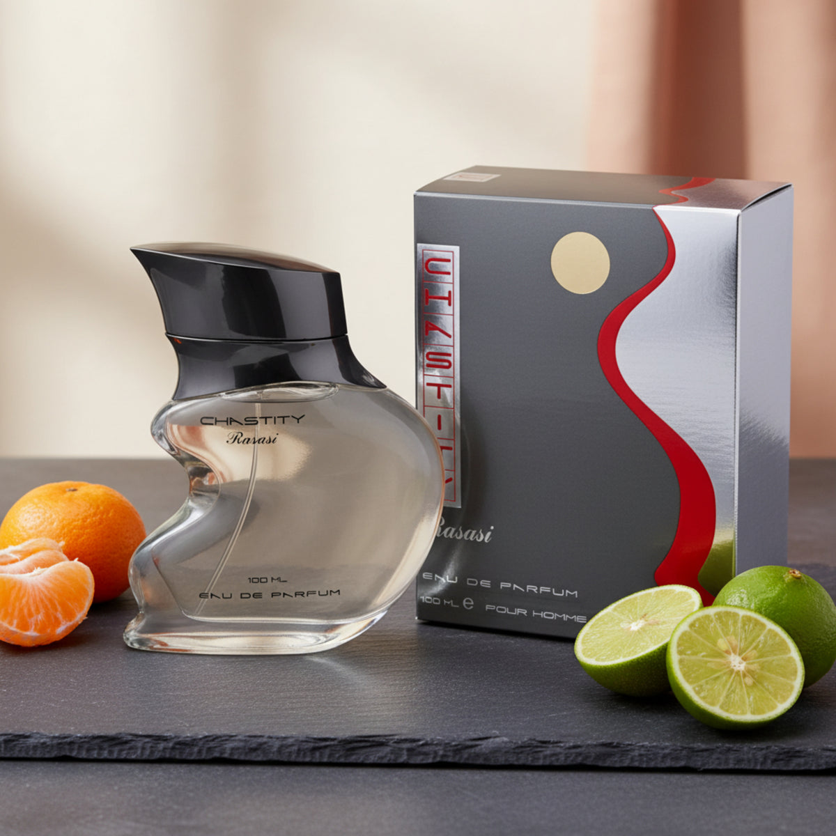 Rasasi Chastity for Men Eau de Parfum Spray 3.4 oz (100 ml) New Retail Box