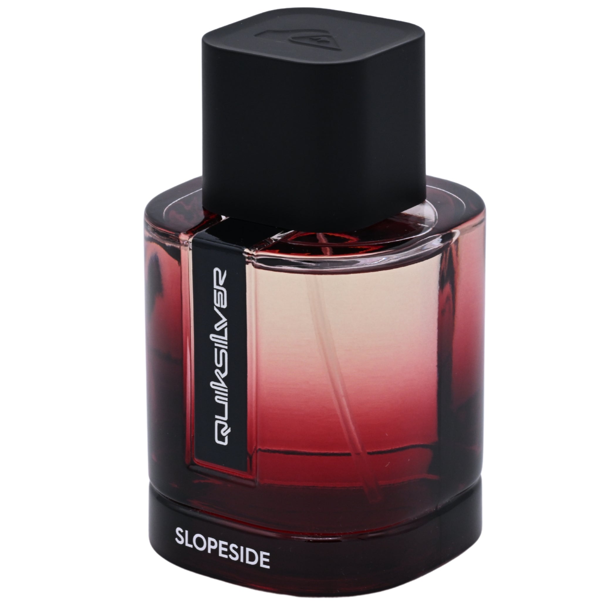 Quiksilver Slopeside perfume bottle on a white background