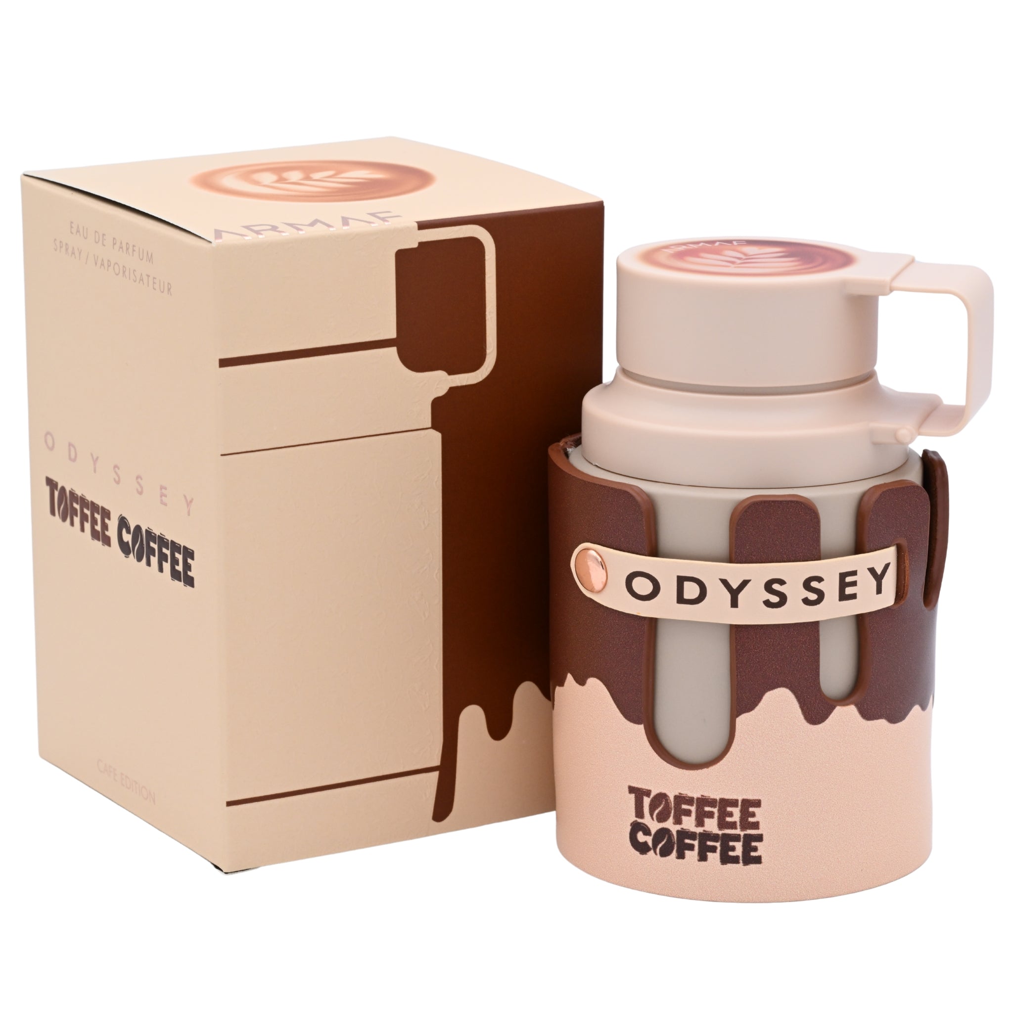 Armaf Odyssey Toffee Coffee EDP Unisex Spray 3.4 oz 100ml New Box