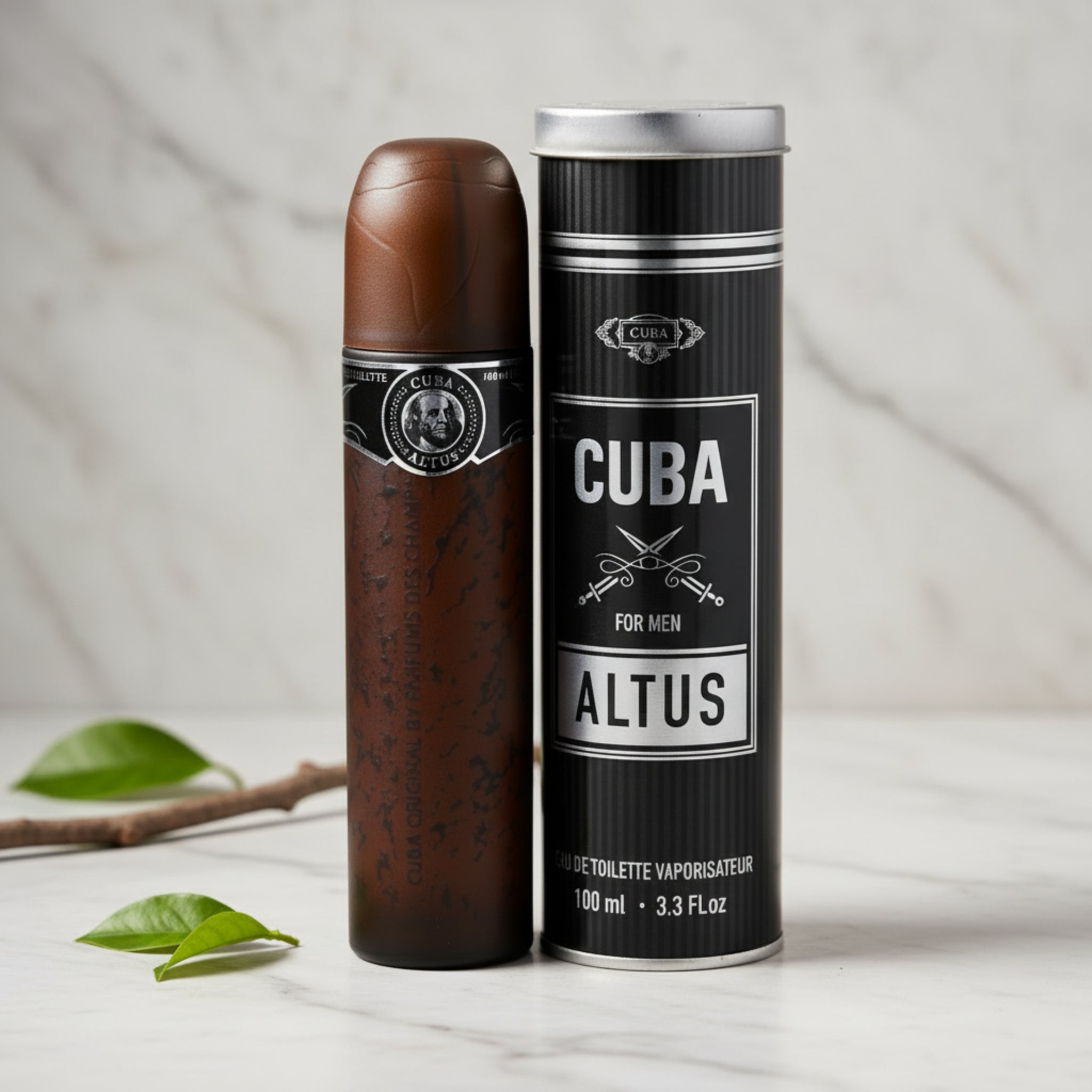 Cuba Altus Eau de Toilette Spray for Men 3.3 oz (100 ml) by Cuba
