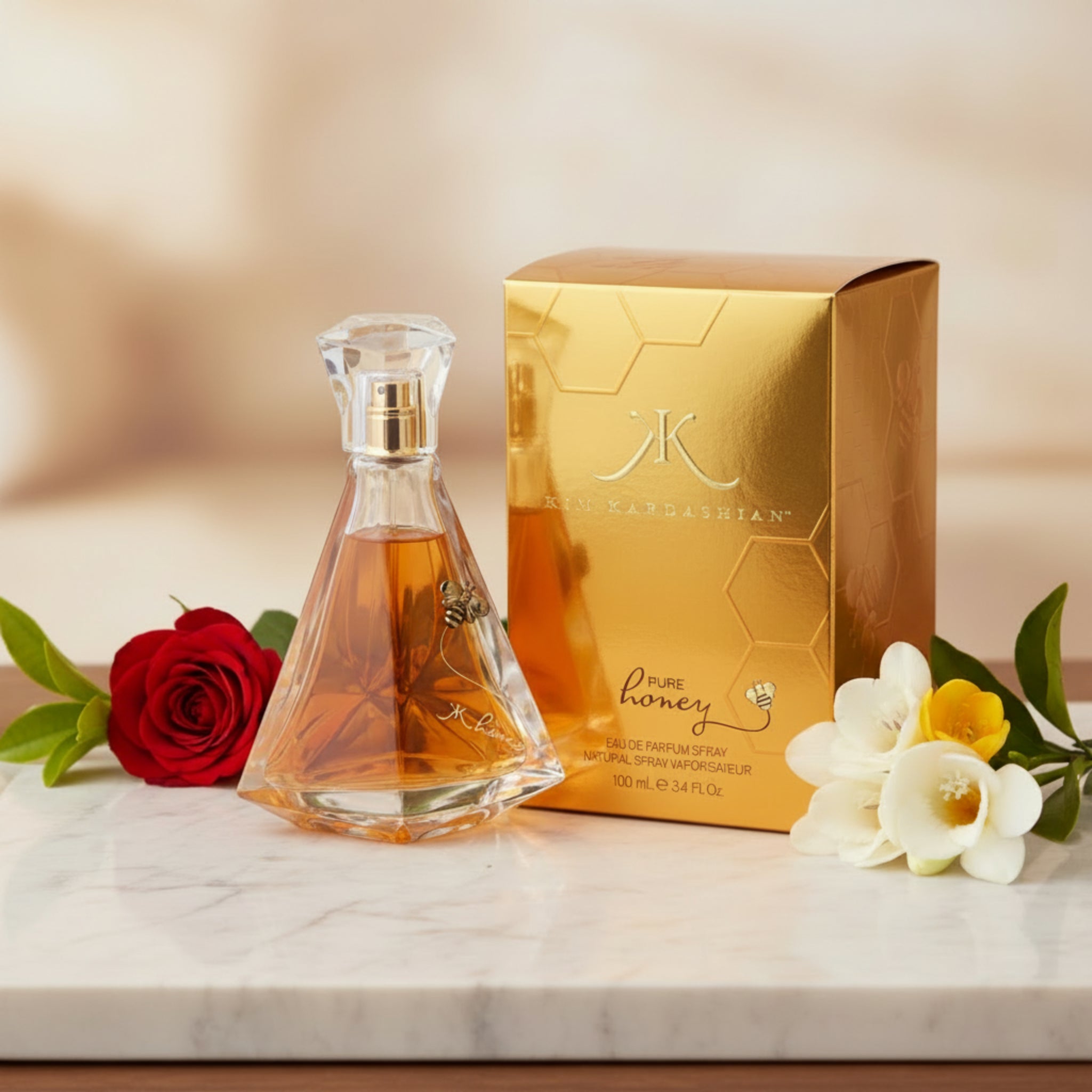 Pure Honey by Kim Kardashian perfume for women EDP 3.3 / 3.4 oz New in Box
