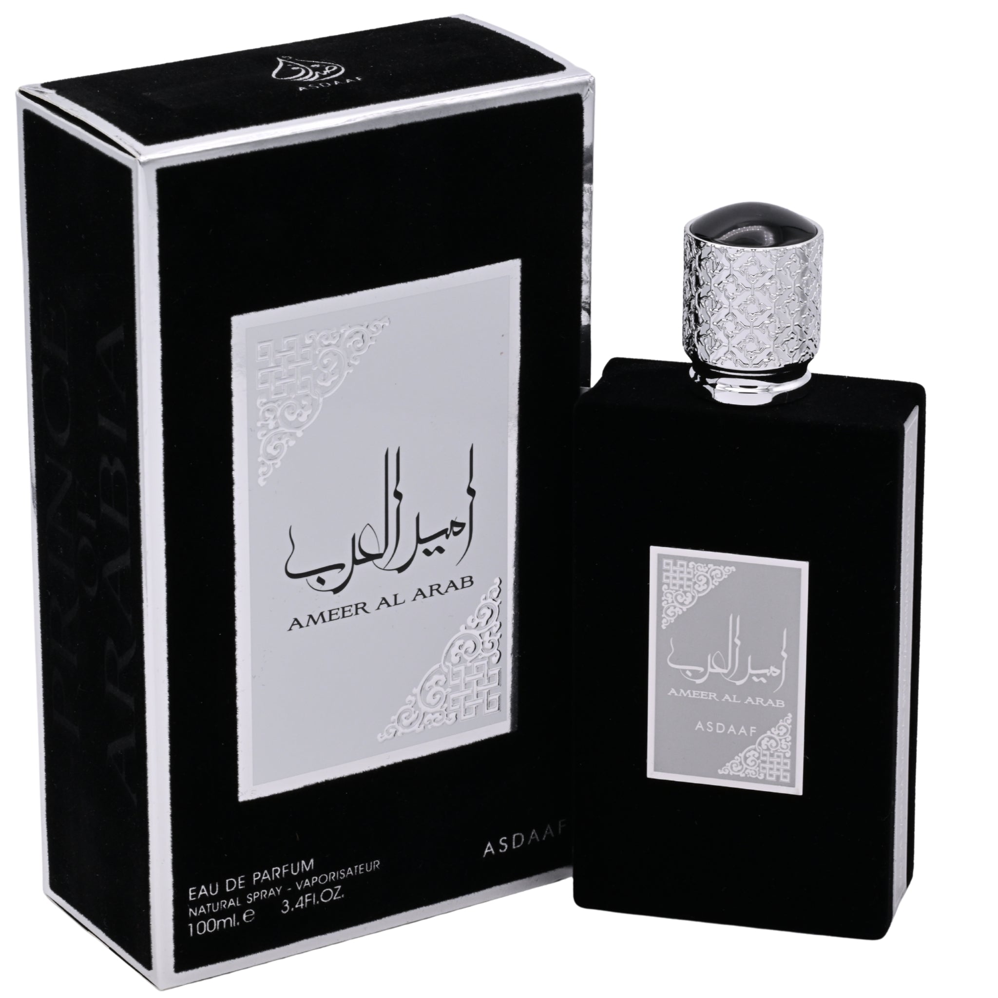 Asdaaf Ameer Al Arab Eau de Parfum Spray for Men 3.4 oz (100 ml) - New Retail Box