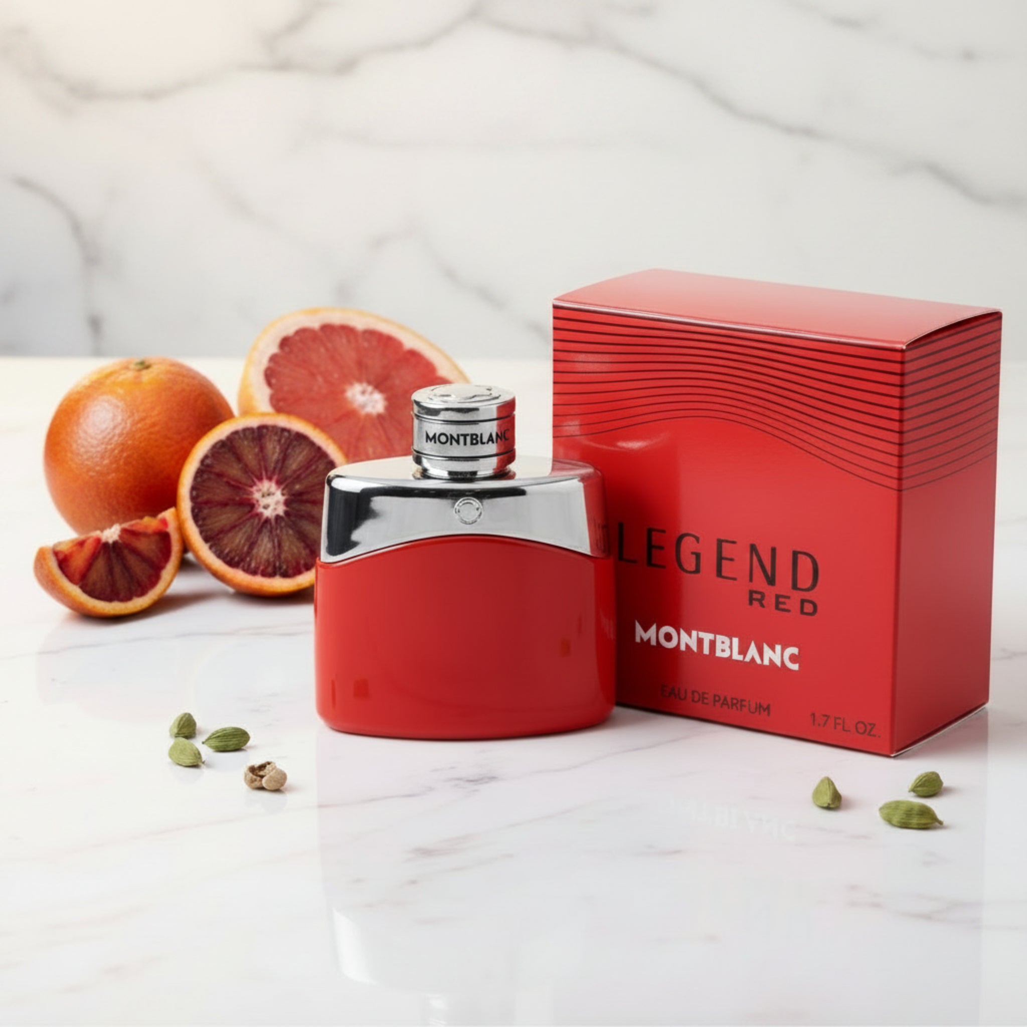 Mont Blanc Legend Red Eau de Parfum Spray for Men 1.7 fl oz (50 ml) by InterParfums