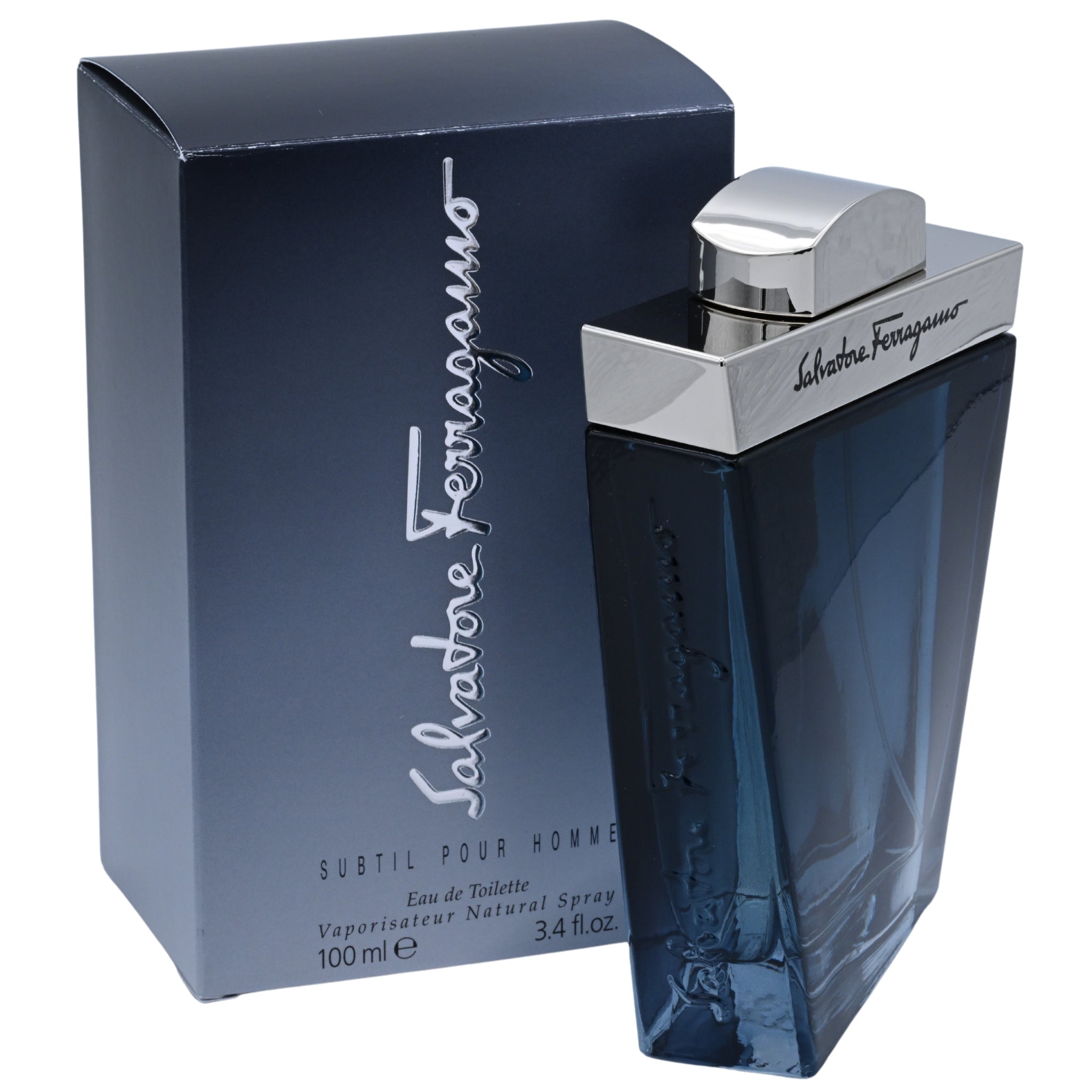 SALVATORE Ferragamo SUBTIL Pour Homme Cologne 3.3 / 3.4 oz New in Box