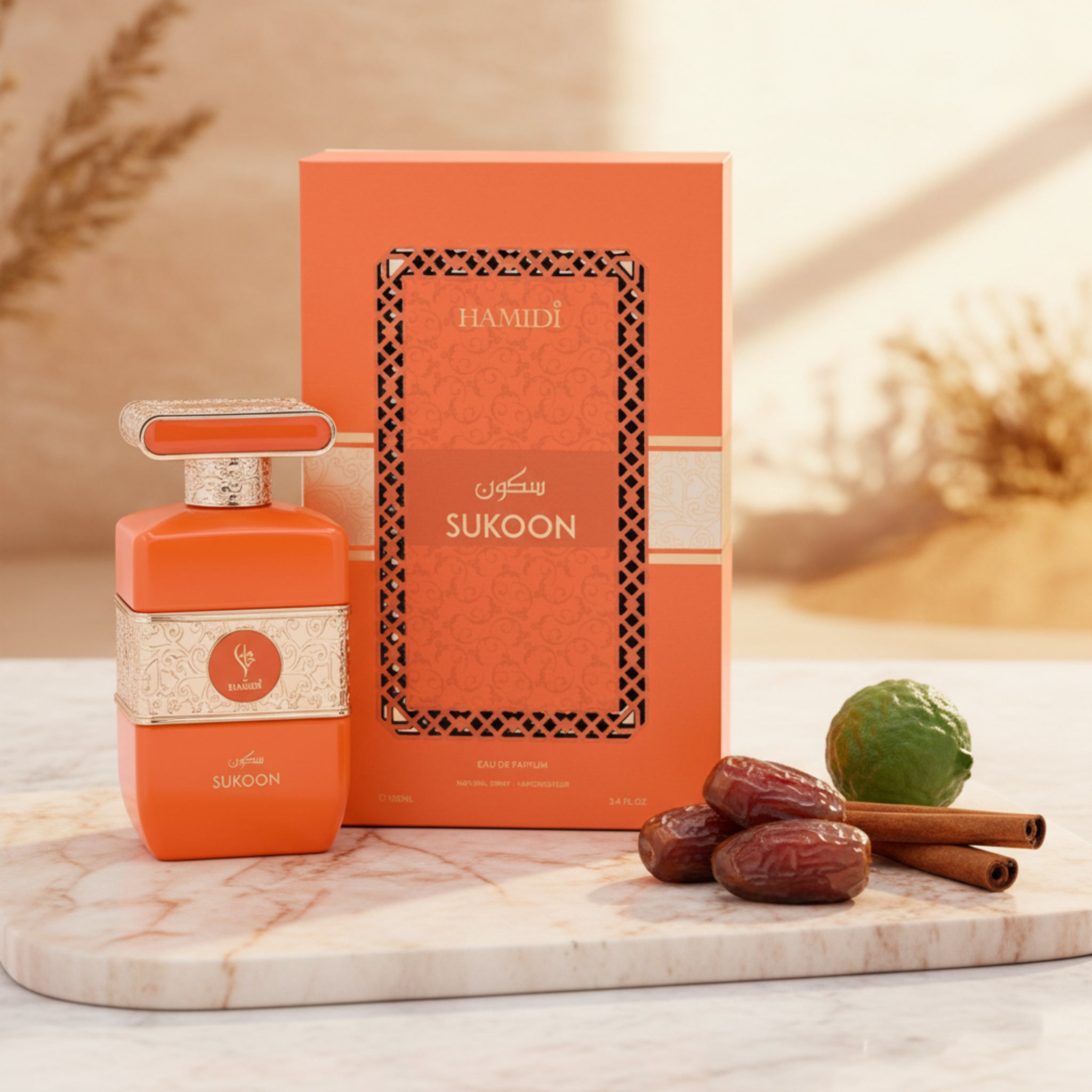 Hamidi Sukoon EDP Spray Women 3.4 oz 100ml New Box