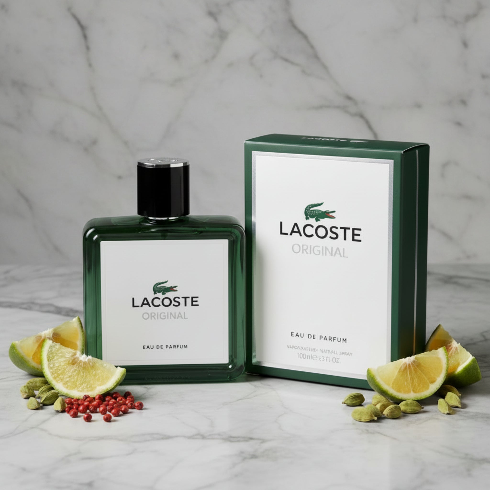 Lacoste Original Eau de Parfum Spray for Men 3.4 oz (100 ml) by Lacoste
