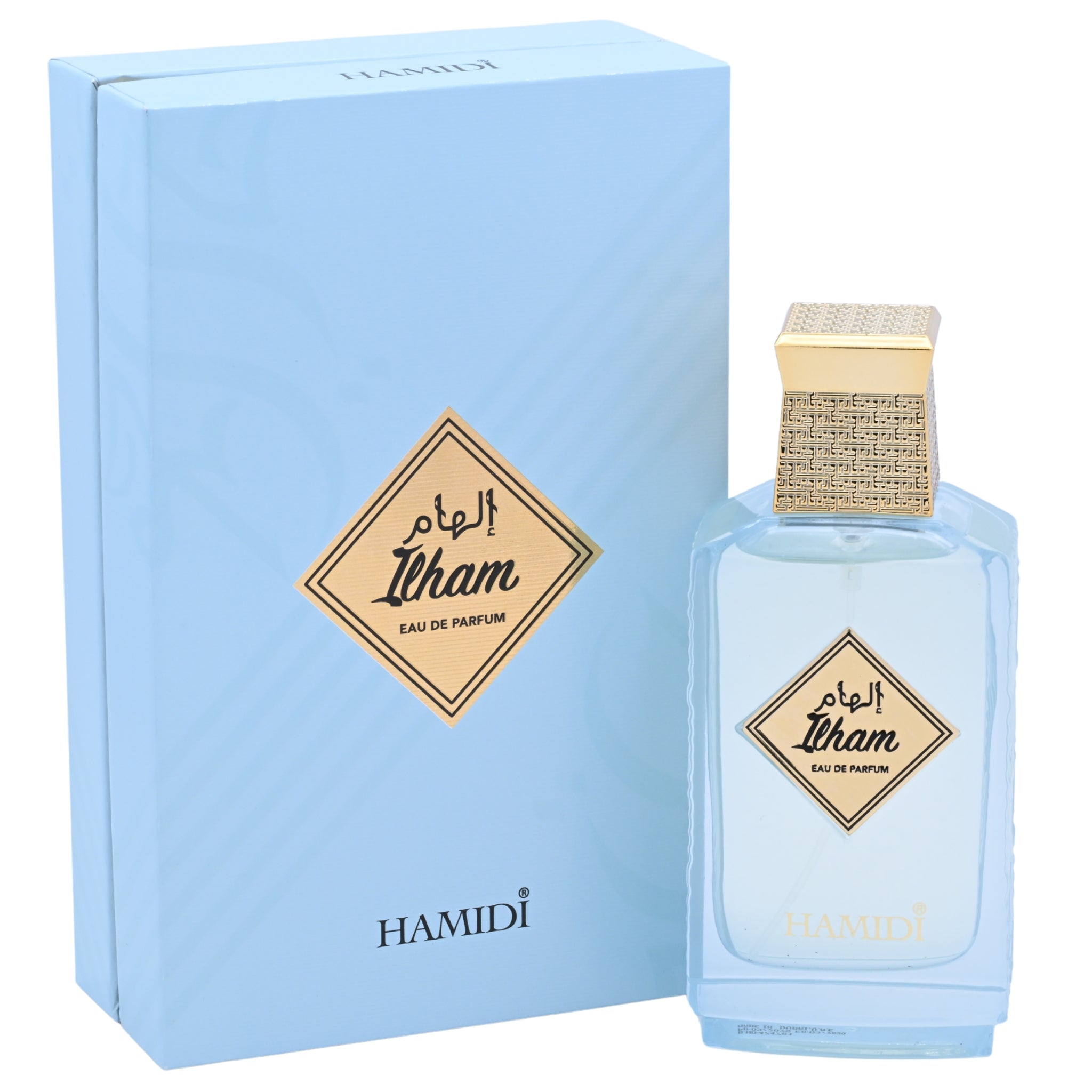 Hamidi Ilham Eau de Parfum (EDP) Spray for Men 3.4 oz (100ml)