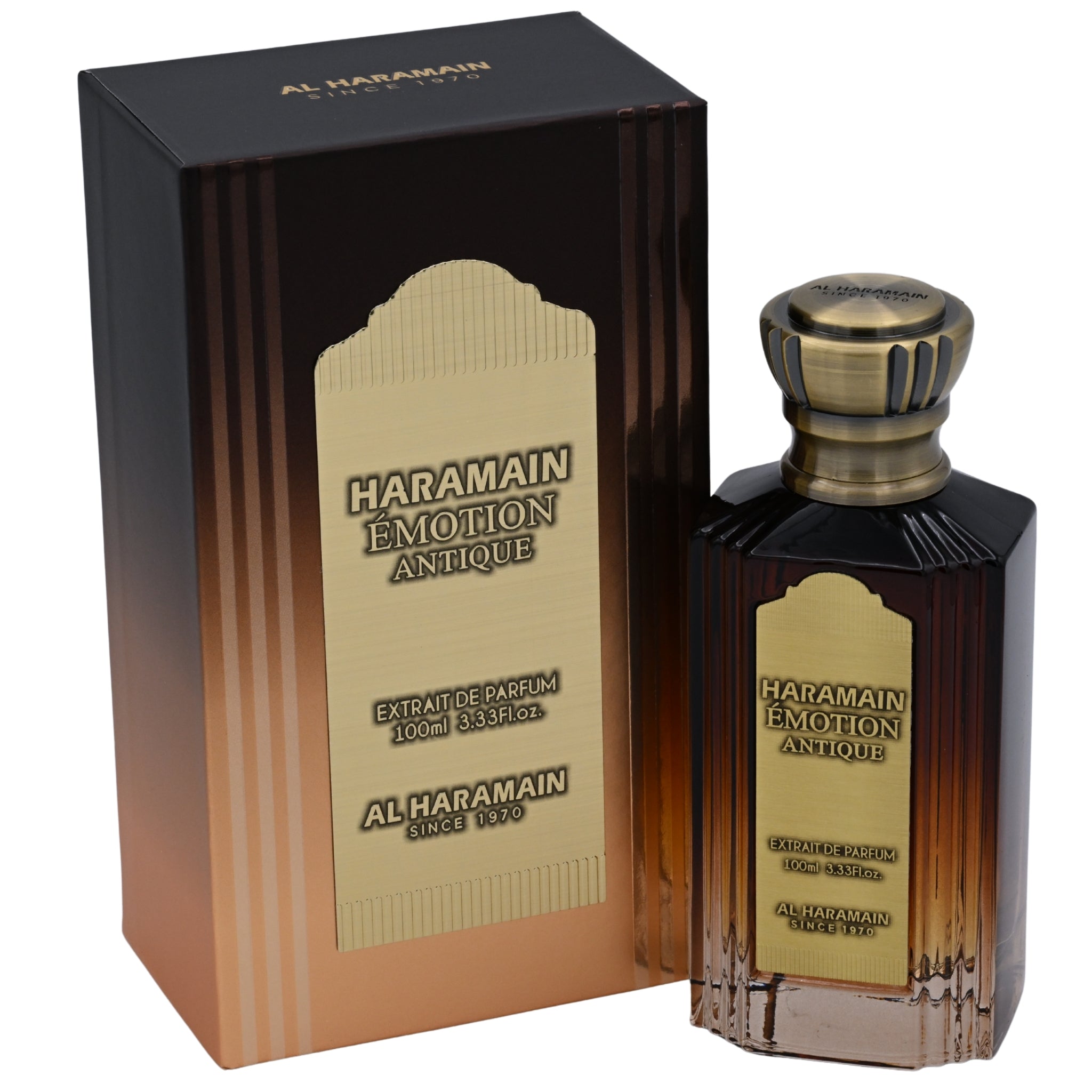 Al Haramain Emotion Antique Extrait de Parfum Spray Unisex 3.3/3.4 oz (100 ml) by Al Haramain