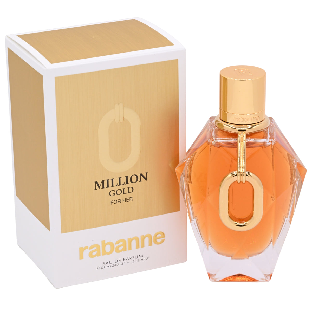 Paco Rabanne Million Gold EDP Spray Women 3 oz New Box