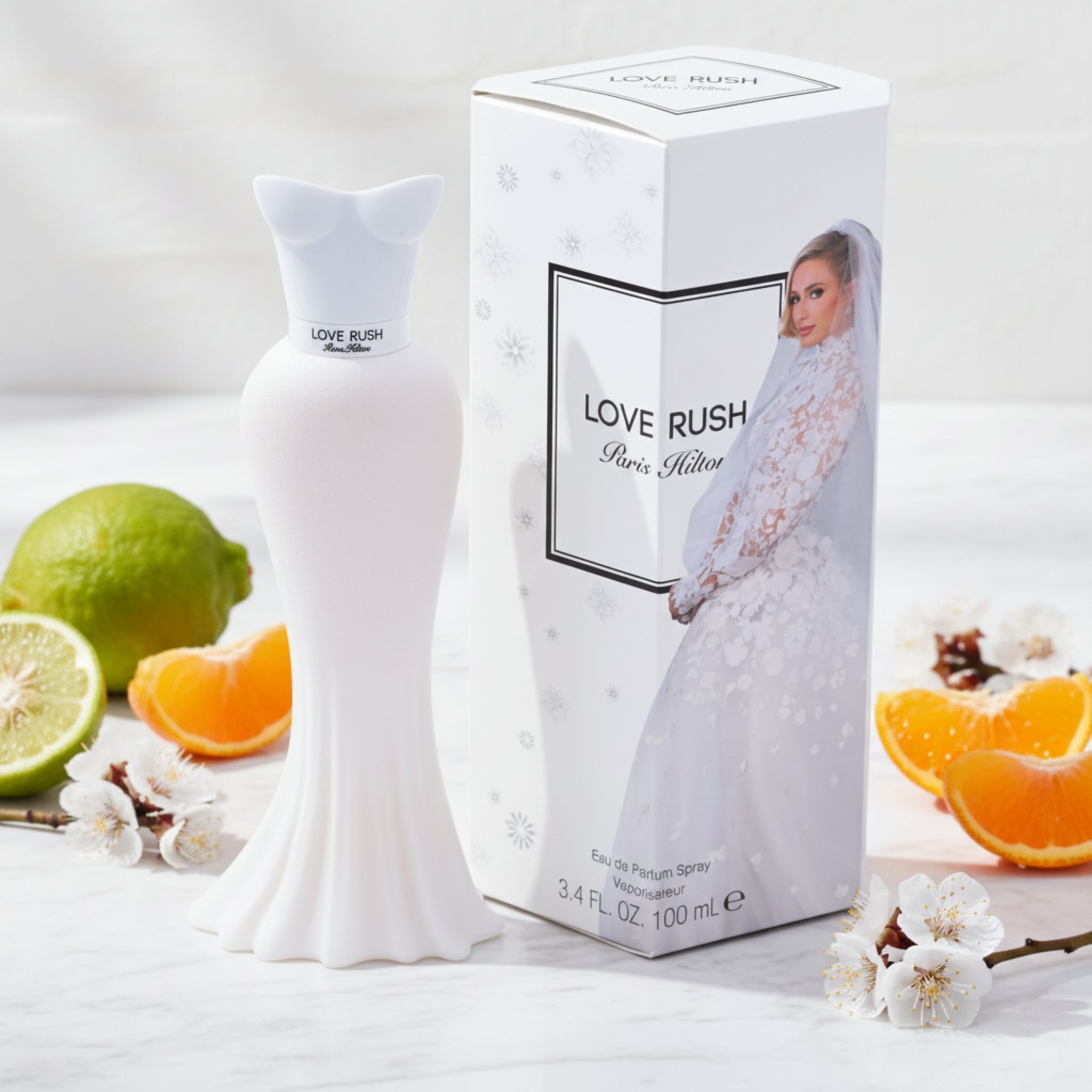 Paris Hilton Love Rush EDP Spray Women 3.4 oz 100ml New Box