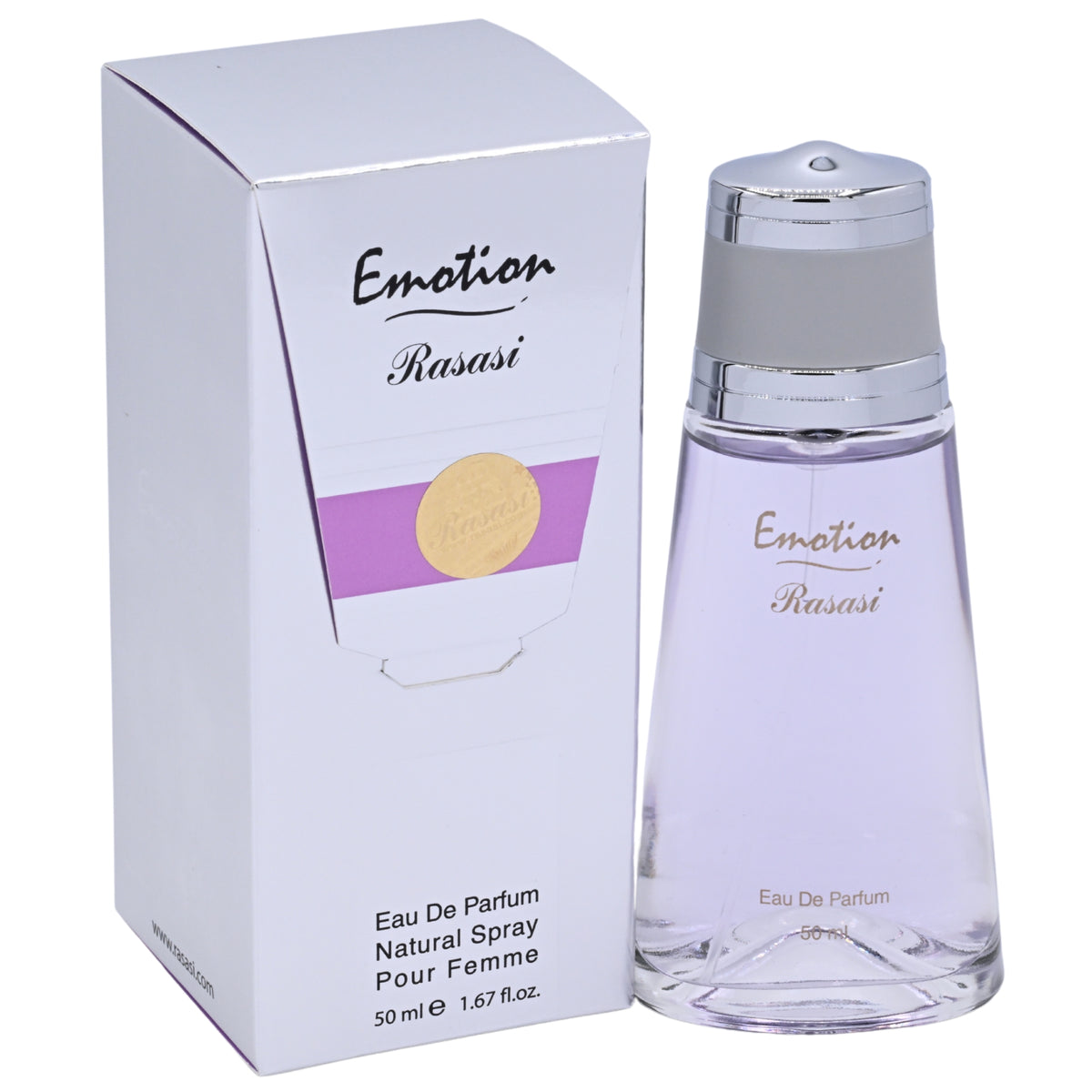 Rasasi Emotion Eau de Parfum (EDP) Spray for Women 1.7 oz (50 ml) New Retail Box