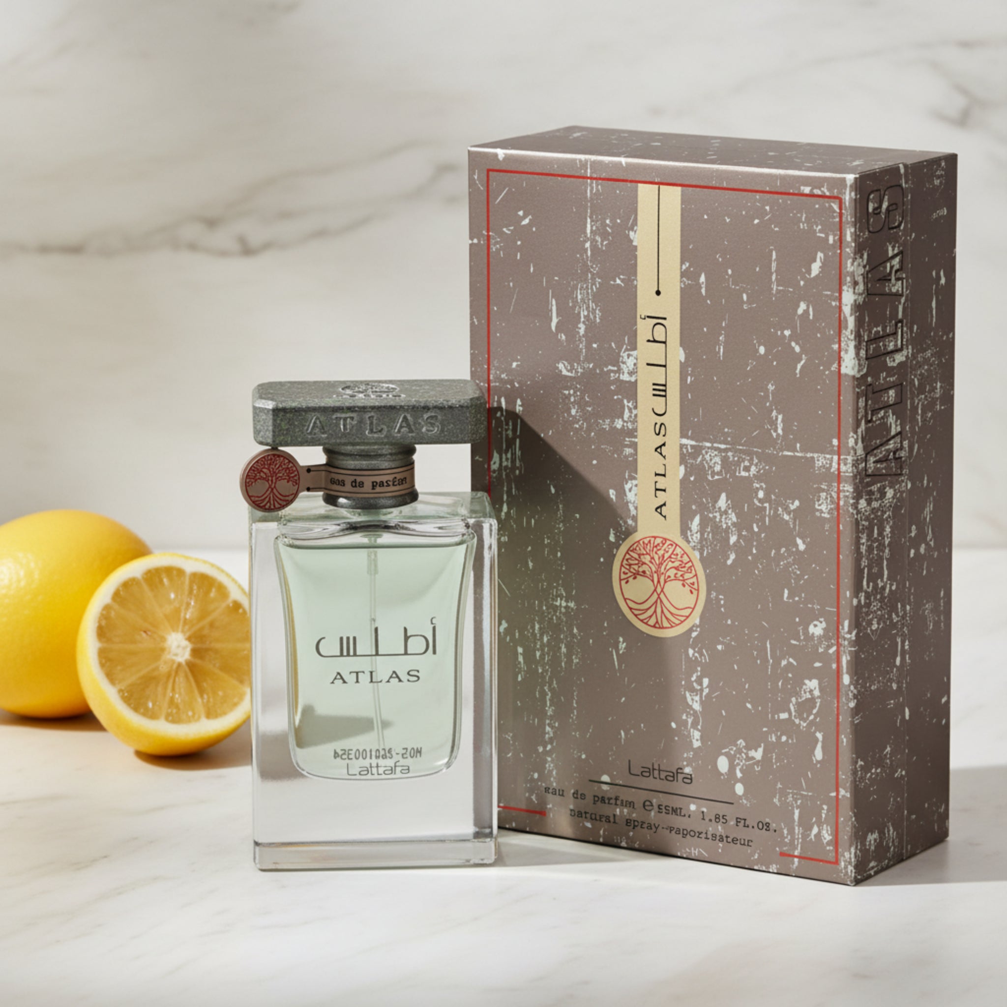 Lattafa Atlas Eau de Parfum Spray Unisex 1.85 oz (55 ml) New Retail Box