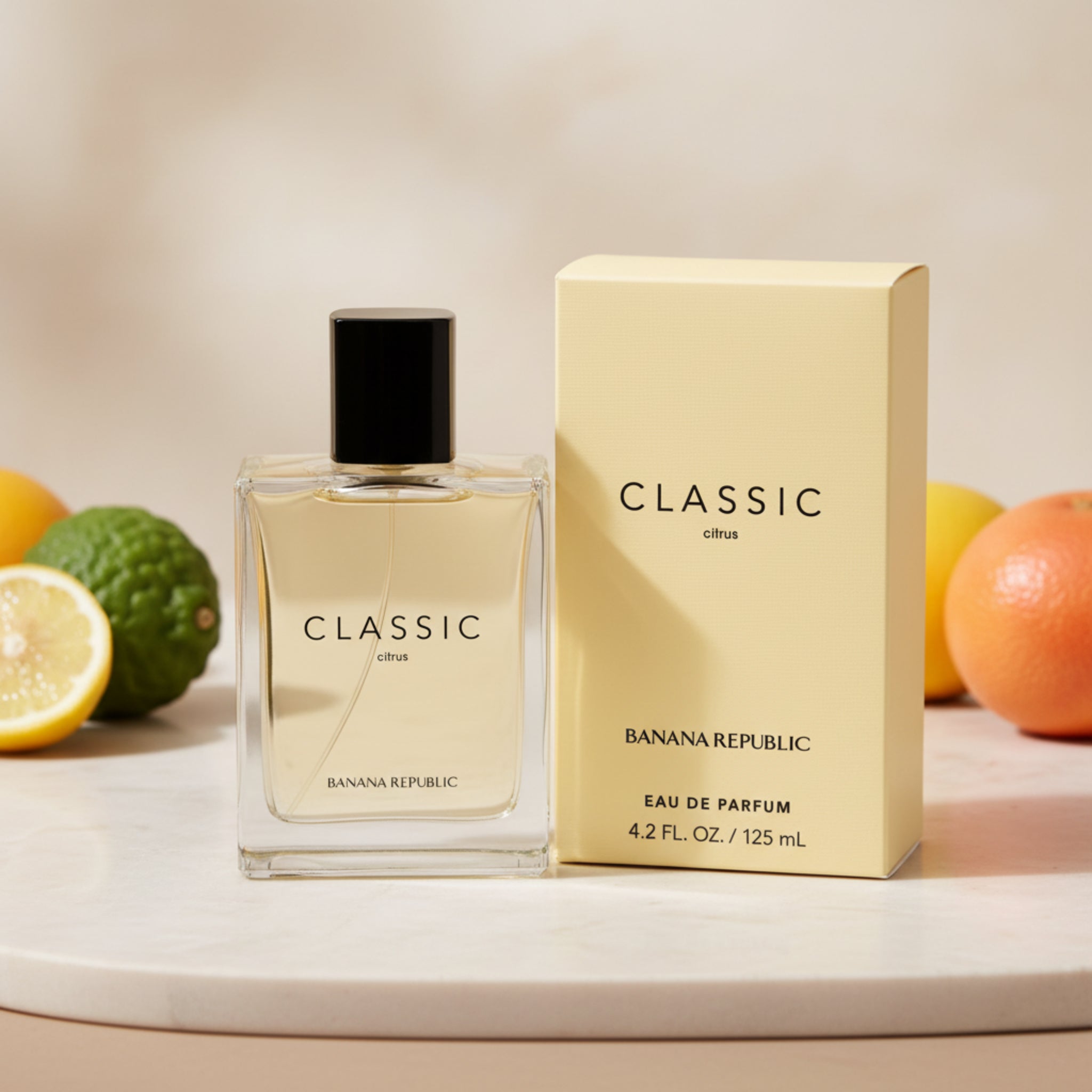Banana Republic Classic Citrus Eau de Parfum Spray Unisex 4.2 oz (125 ml) New Retail Box