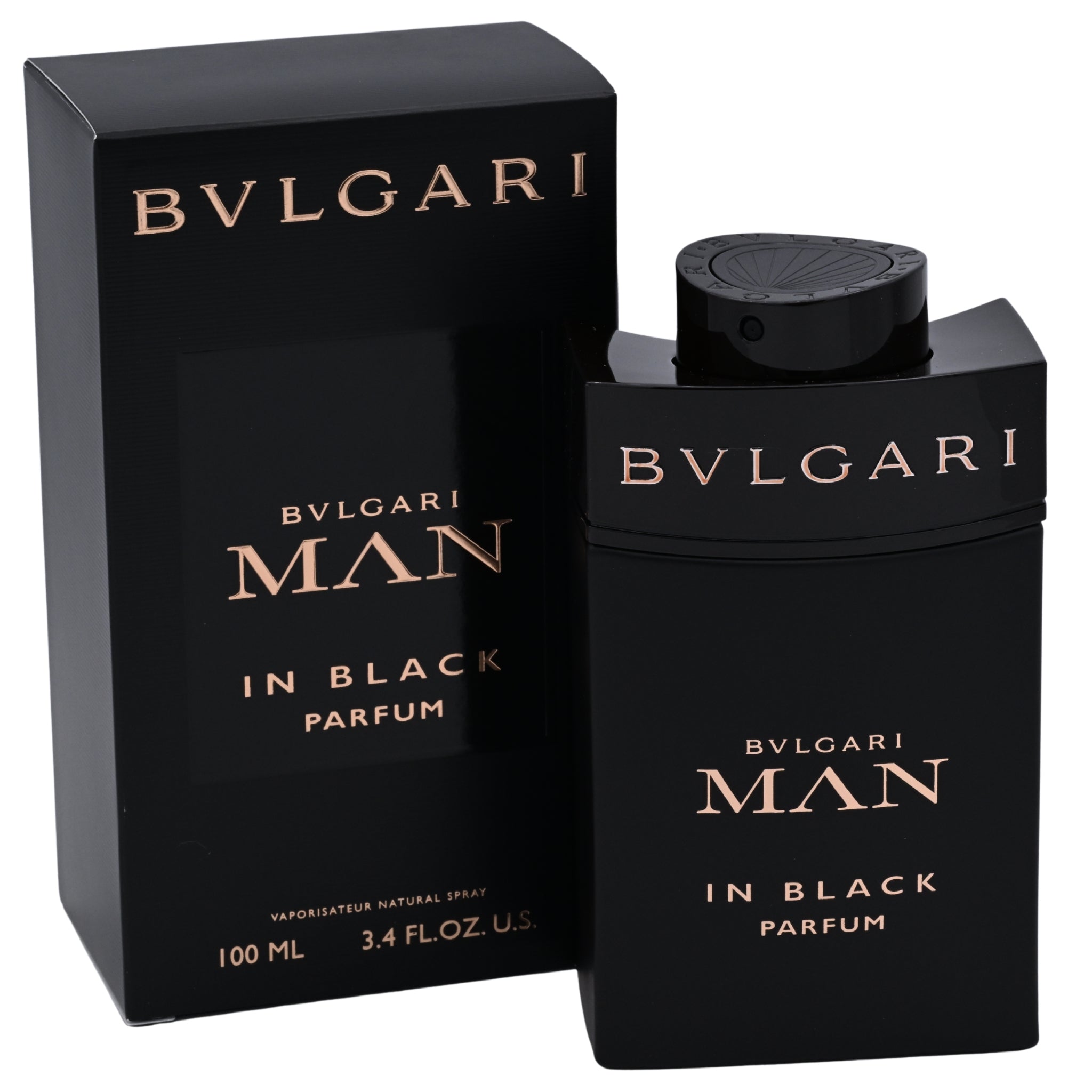 Bvlgari Man In Black Parfum Spray for Men, 3.4 oz (100 ml) New in Retail Box