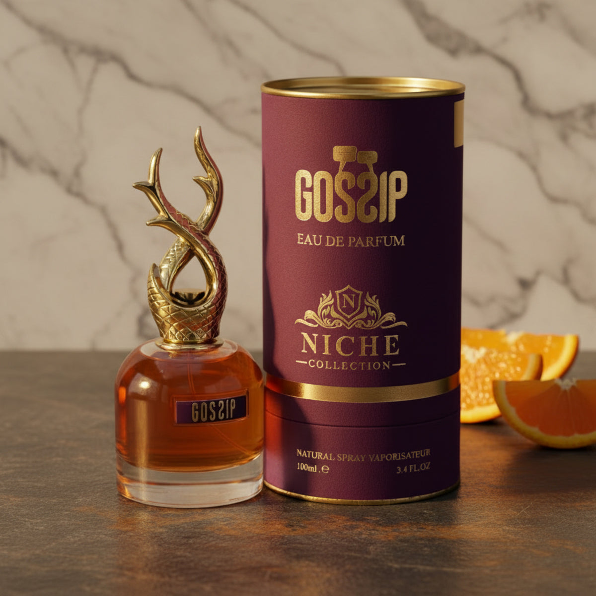 Khalis Gossip Niche Collection EDP Spray Women 3.4 oz 100ml Box