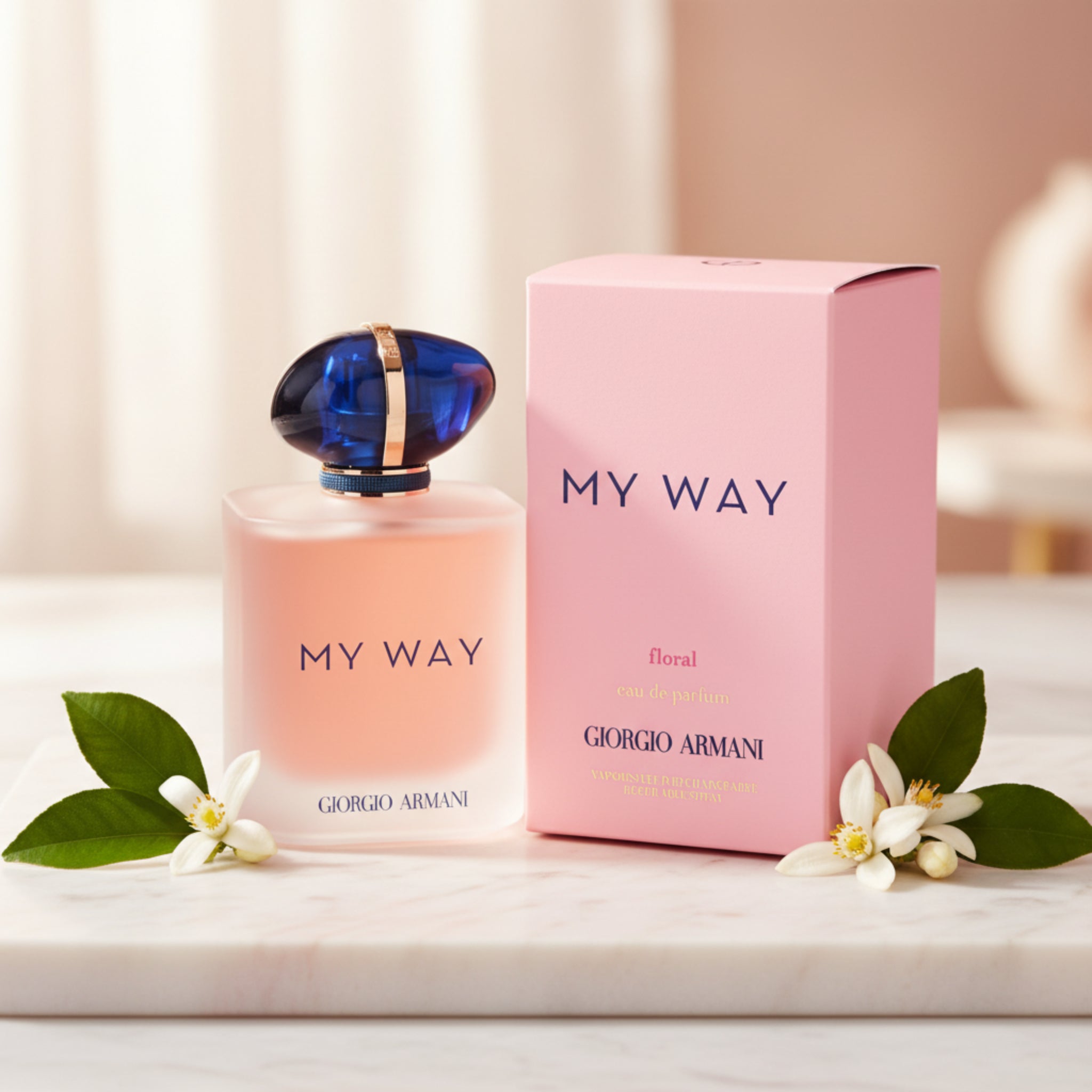 Giorgio Armani My Way Floral EDP Spray Women 3 oz 90ml Refillable New Box