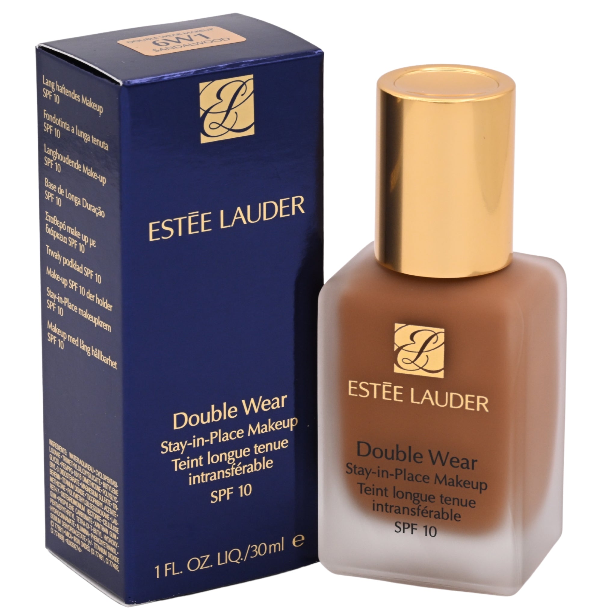 Estée Lauder Double Wear Stay-in-Place Makeup Foundation SPF 10 for Women 1.0 fl oz (New in Box)