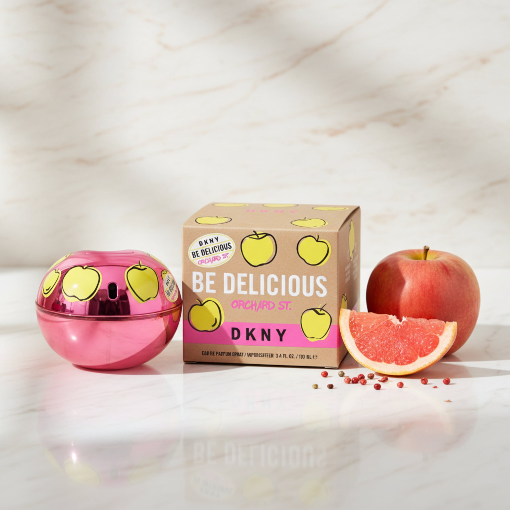 DKNY Be Delicious Orchard St Eau de Parfum Spray for Women 3.4 oz (100 ml) by Donna Karan
