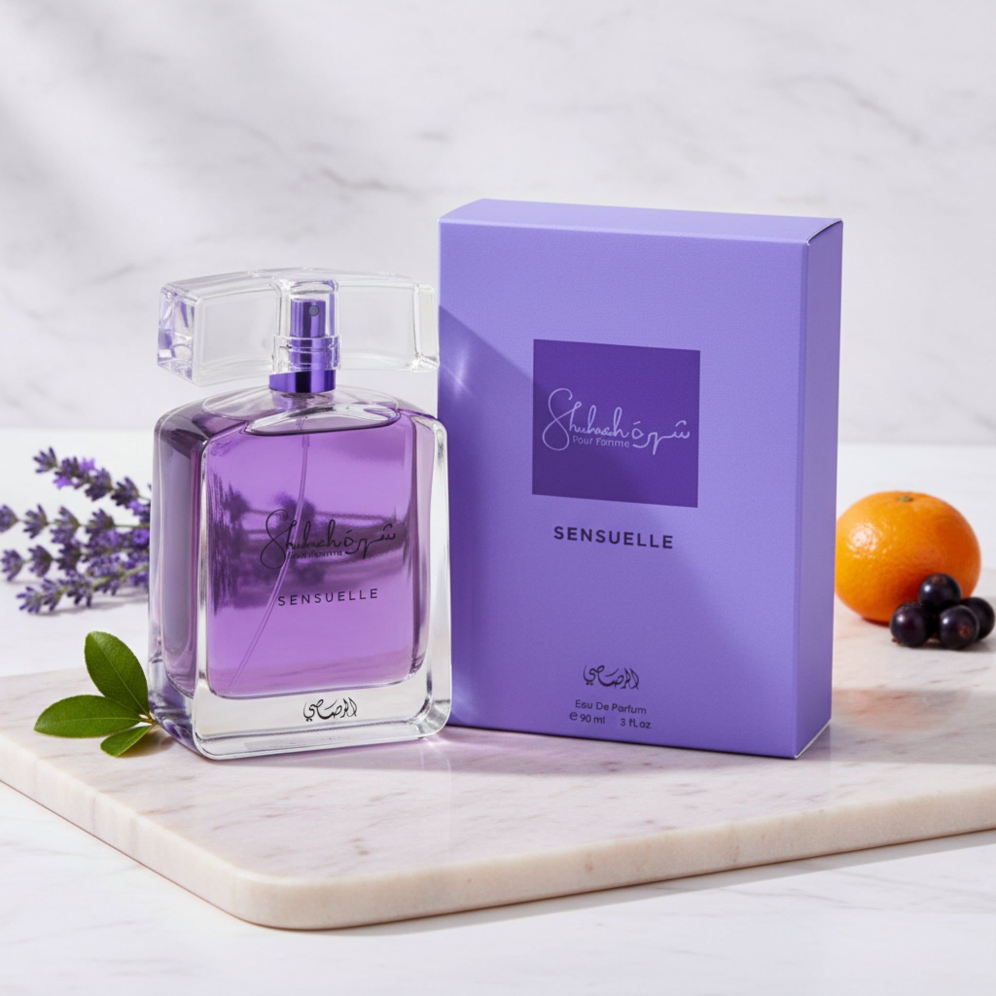 Rasasi Shuhrah Sensuelle Eau de Parfum Spray for Women 3.0 oz