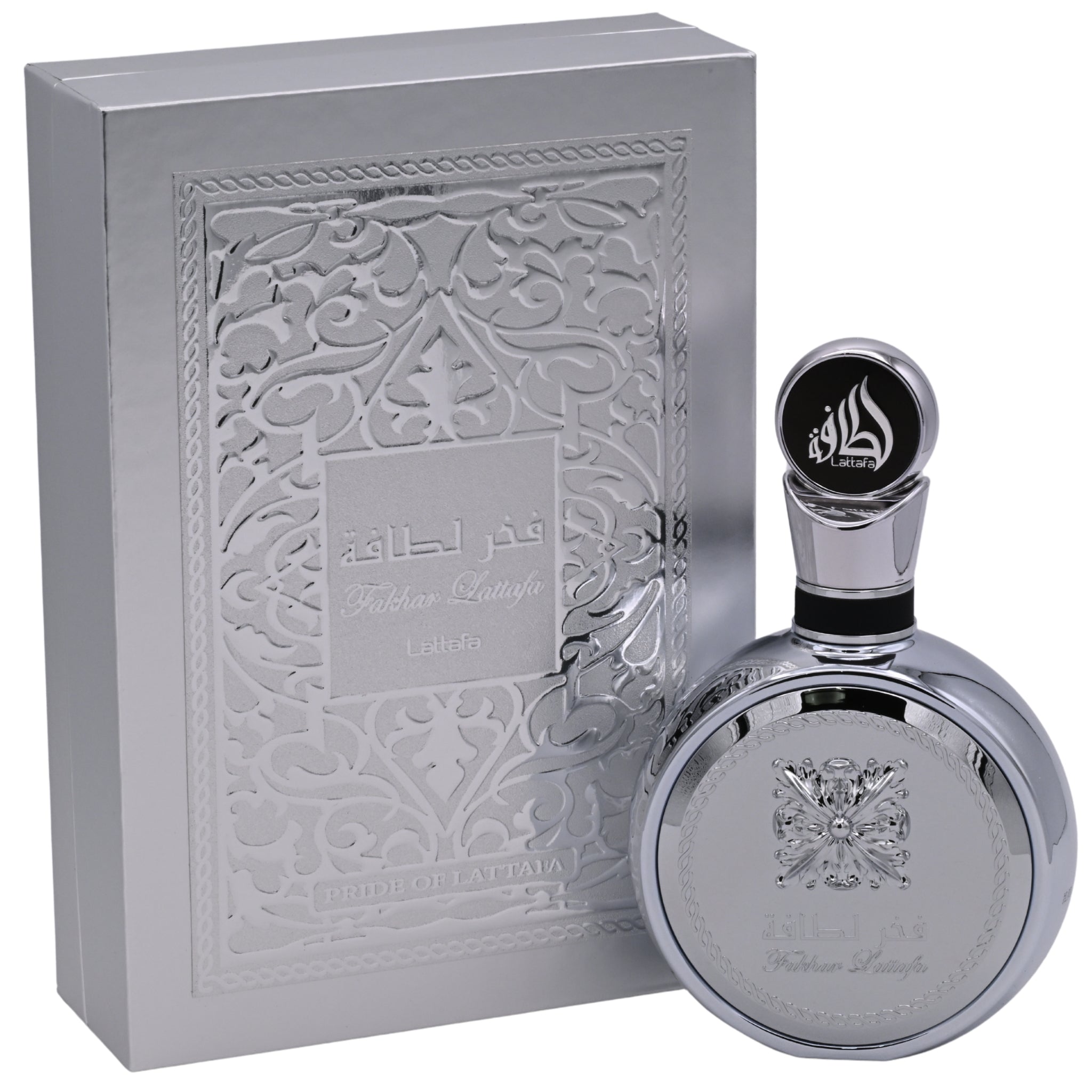 Lattafa Fakhar Platin Eau de Parfum Spray for Men 3.4 oz (100 ml) - Lattafa Perfumes