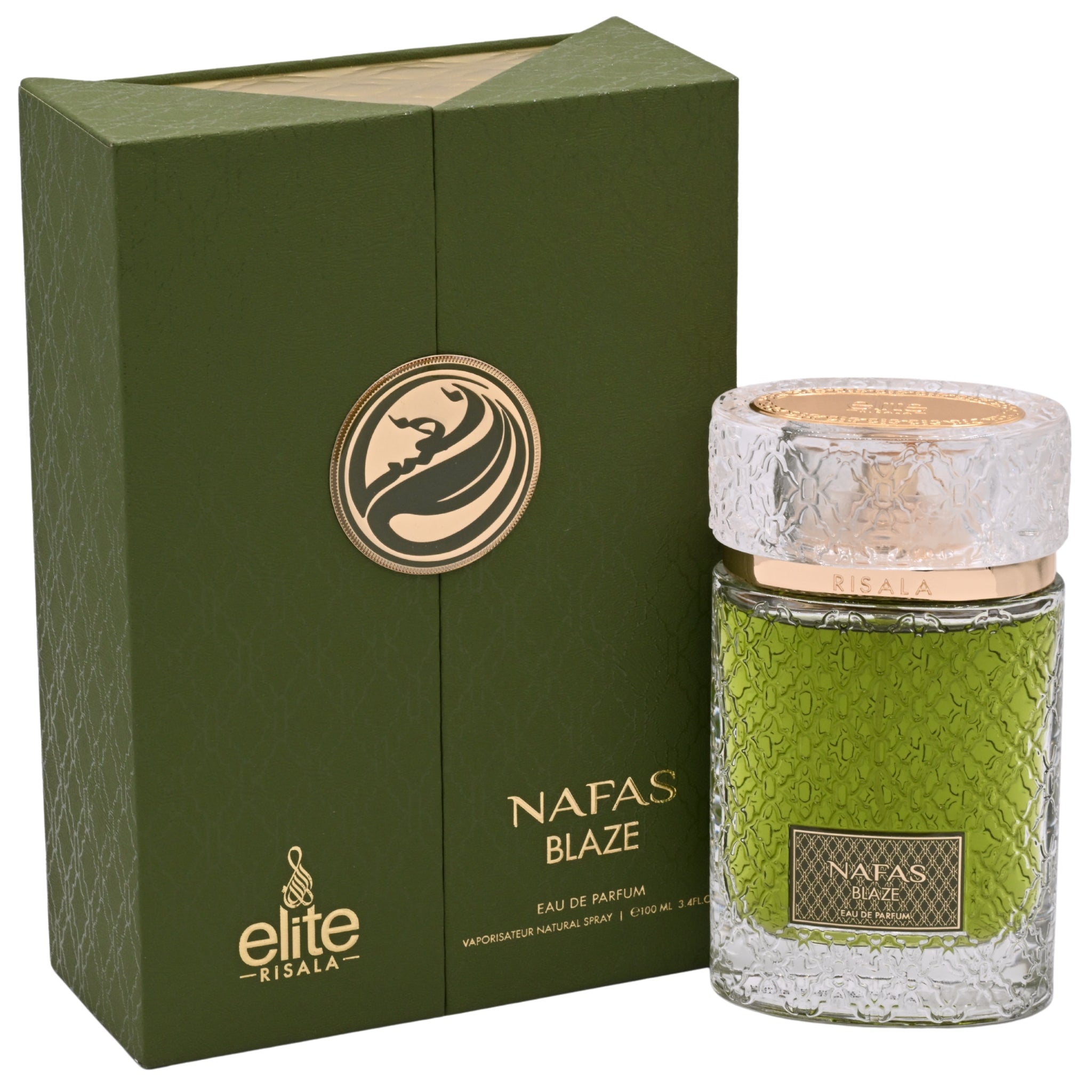 Elite Nafas Blaze by Risala cologne for men EDP 3.3 / 3.4 oz New in Box