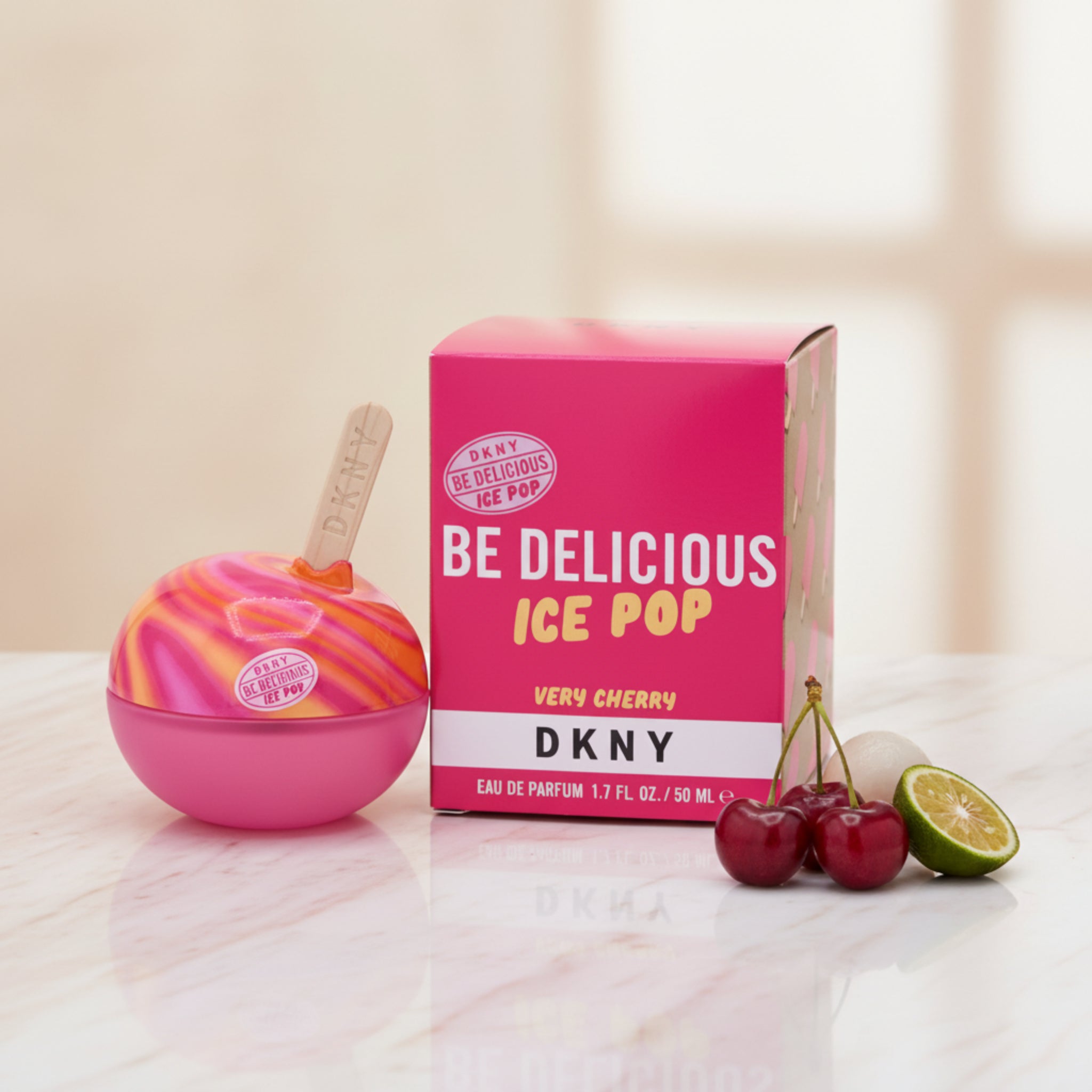 DKNY Be Delicious Ice Pop Very Cherry Eau de Parfum Spray for Women 1.7 oz (Donna Karan)