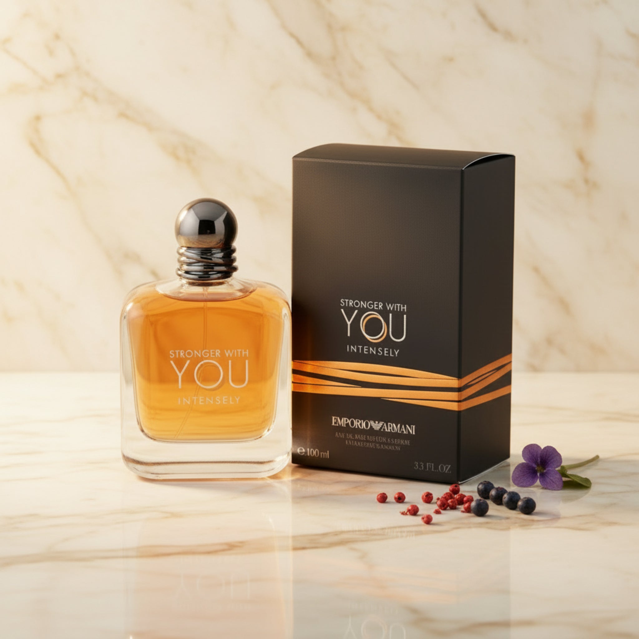 Stronger With You Intensely by Armani cologne men EDP 3.3 / 3.4 oz New