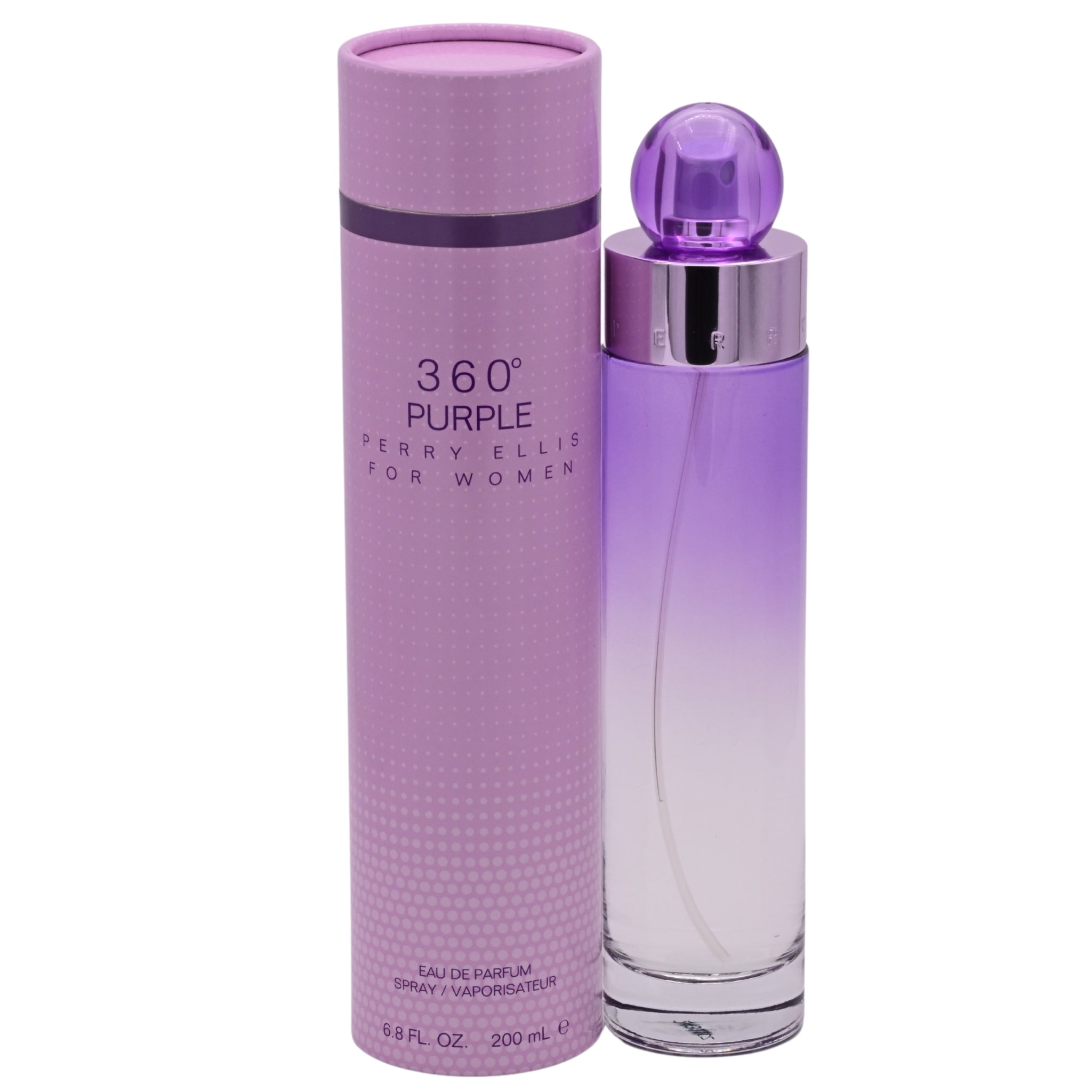360 PURPLE by Perry Ellis 6.7 / 6.8 oz EDP Perfume For Women NEW IN BOX