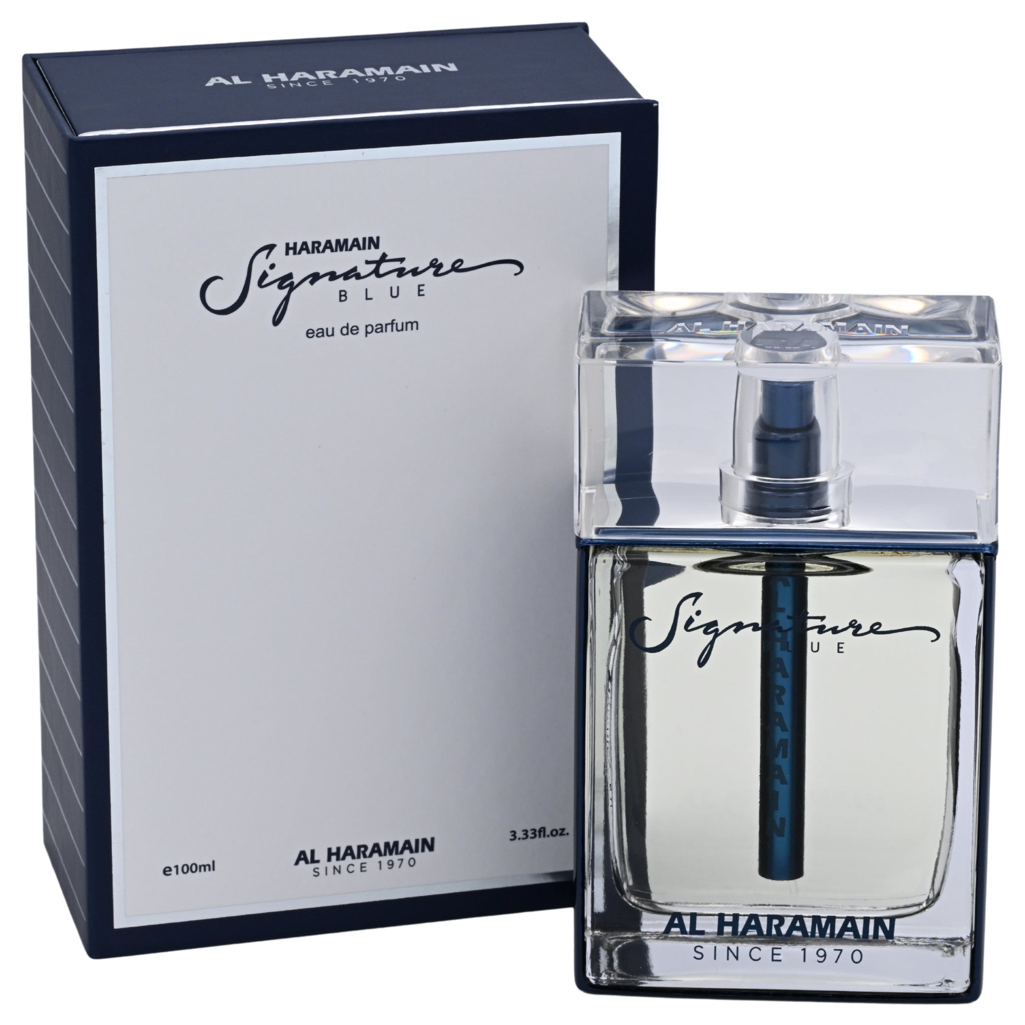 Al Haramain Signature Blue Eau de Parfum (EDP) Spray for Men 3.3/3.4 oz (100 ml) New in Retail Box