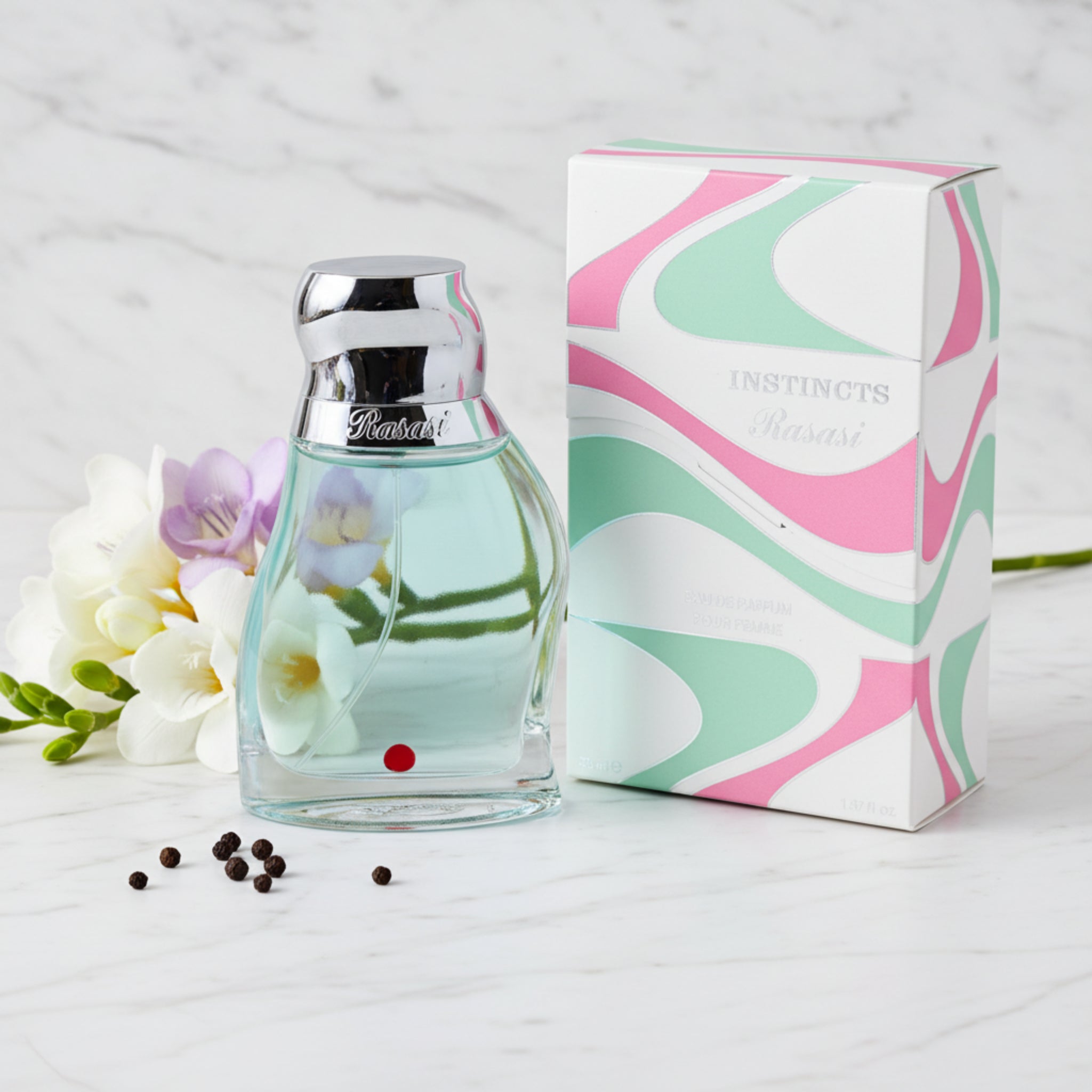 Rasasi Instincts EDP Spray Women 1.67 oz 50ml, New Box