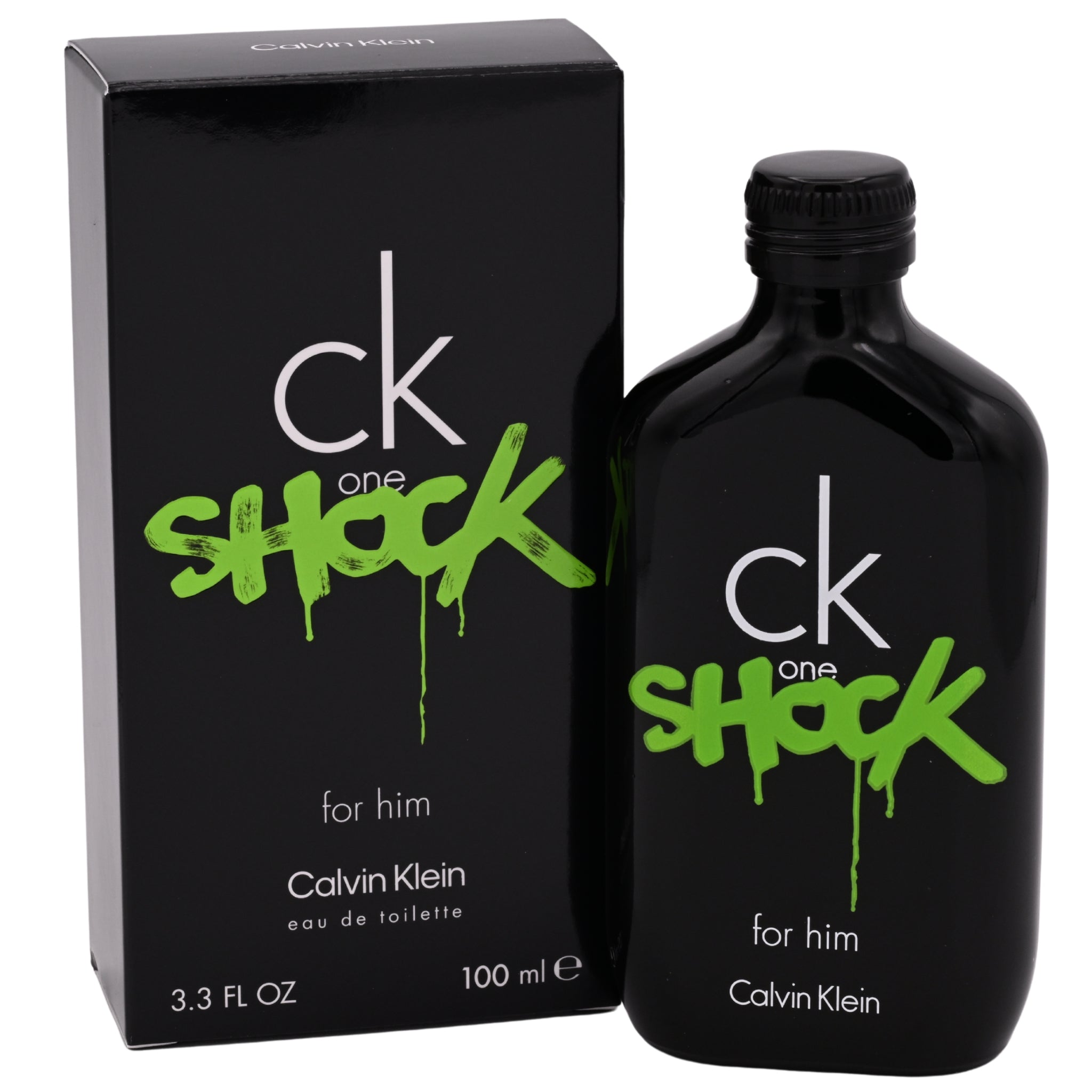 CK One Shock by Calvin Klein for Him 3.4 oz 3.3 Spray  EDT NEW in BOX