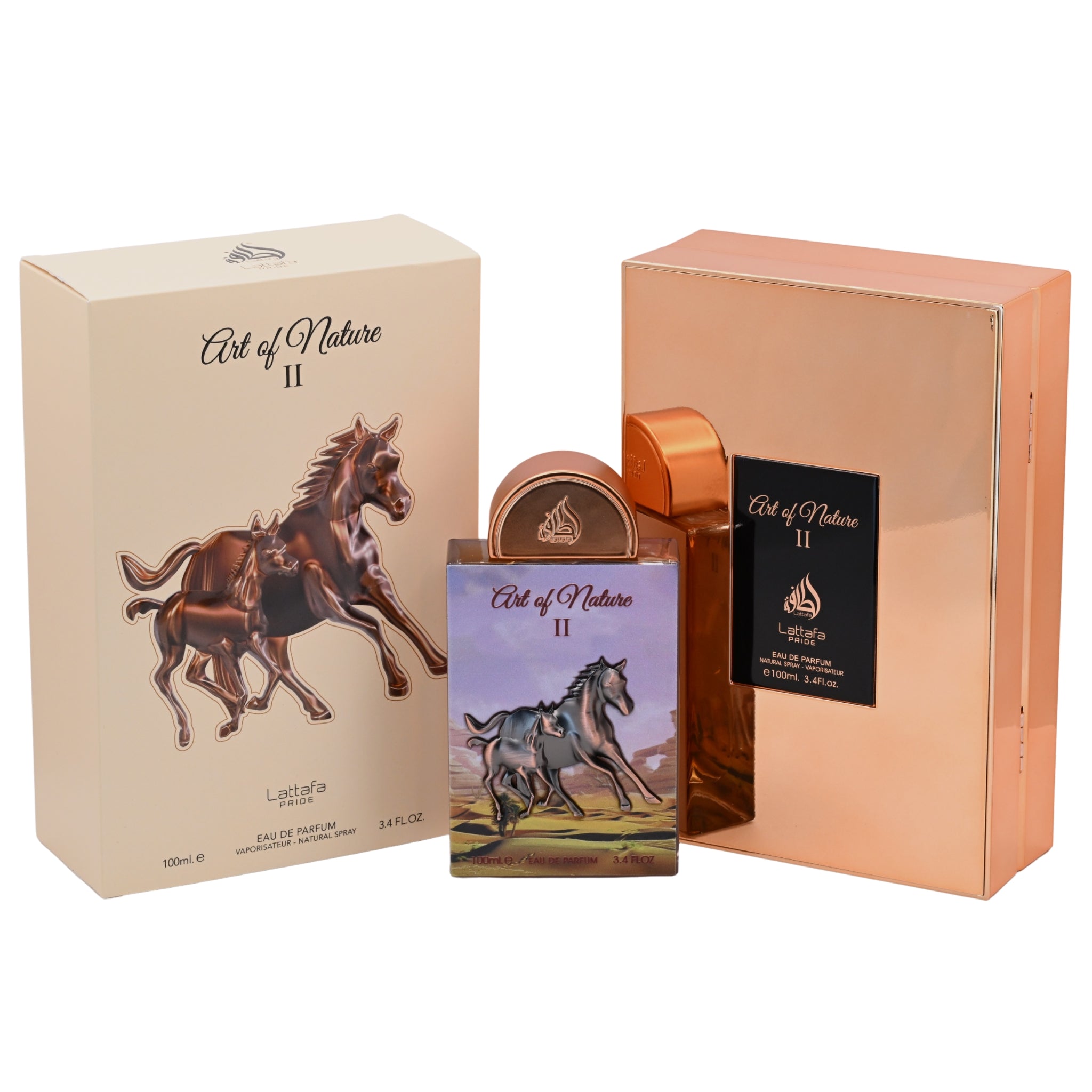Lattafa Art Of Nature II EDP Spray Unisex 3.4 oz 100ml New Box