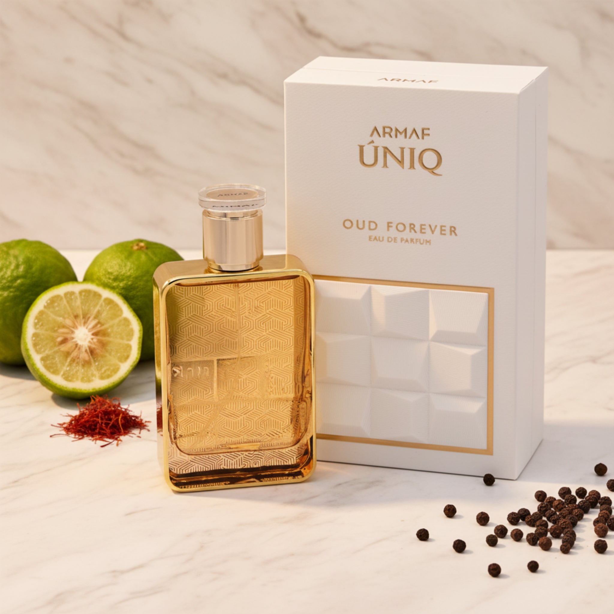 Armaf Uniq Oud Forever Eau de Parfum (EDP) Spray for Men 3.4 oz / 100 ml