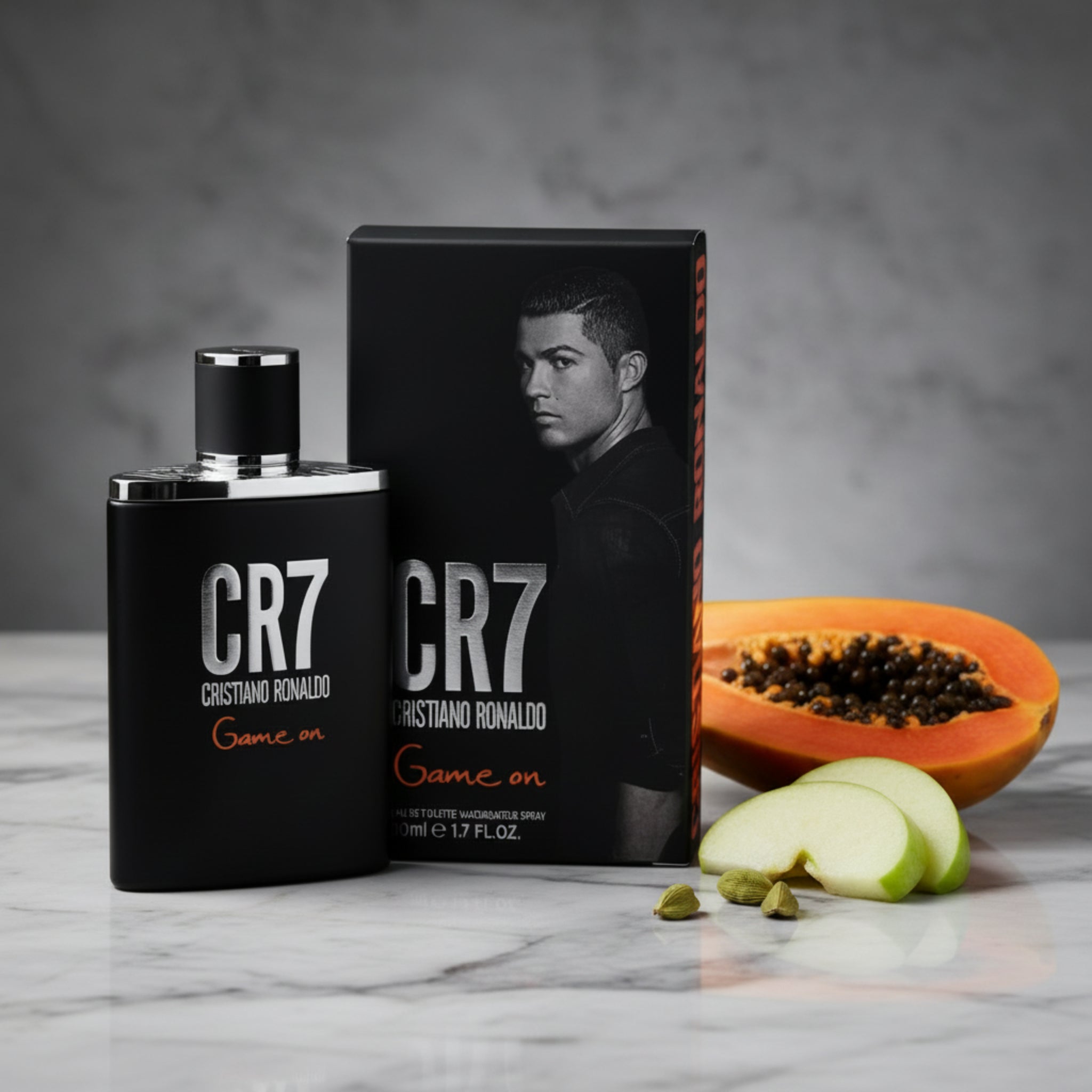 Cristiano Ronaldo CR7 Game On Eau de Toilette Spray for Men 1.7 oz (50 ml) New Retail Box