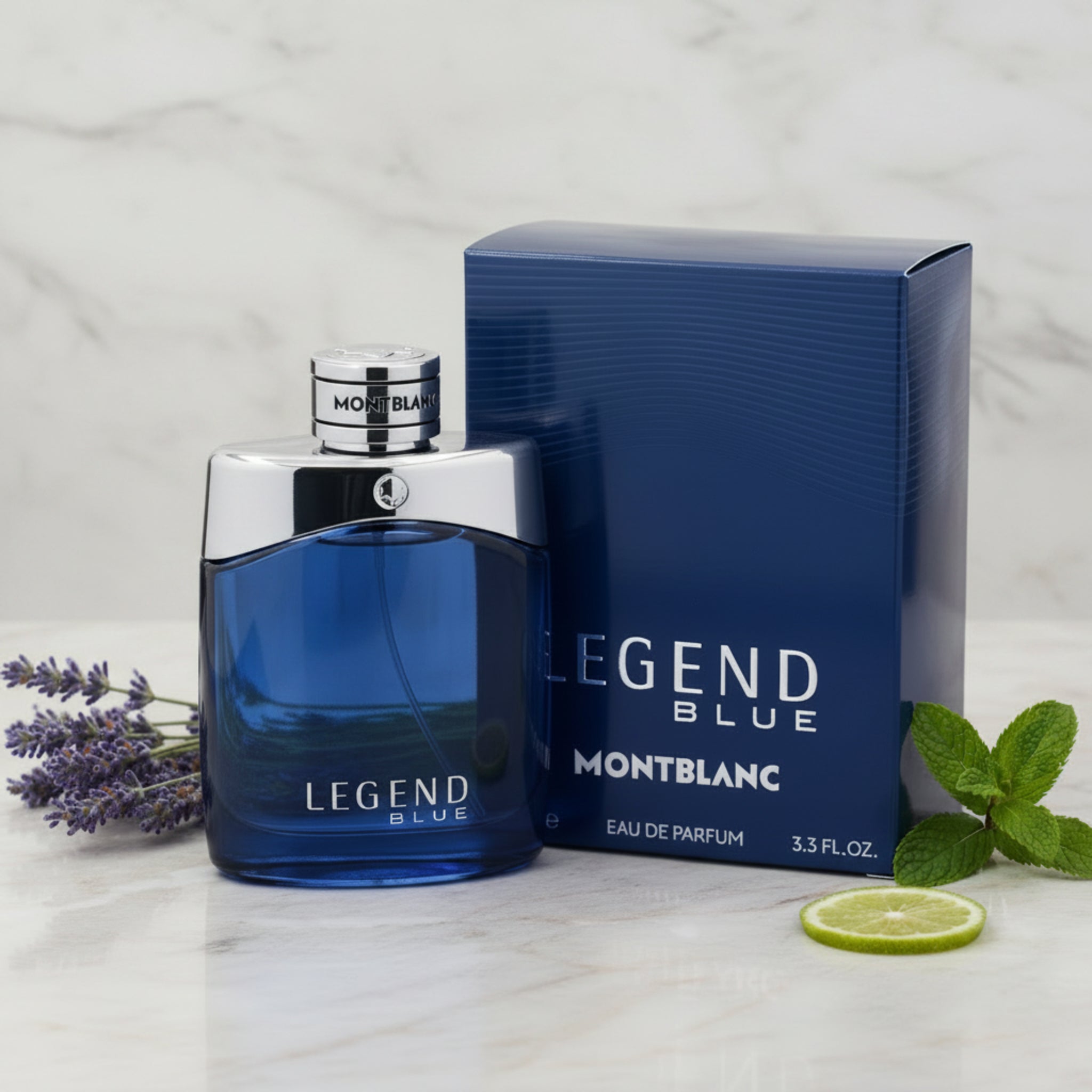 Mont Blanc Legend Blue Eau de Parfum Spray for Men 3.3 oz (100 ml) New Retail Box