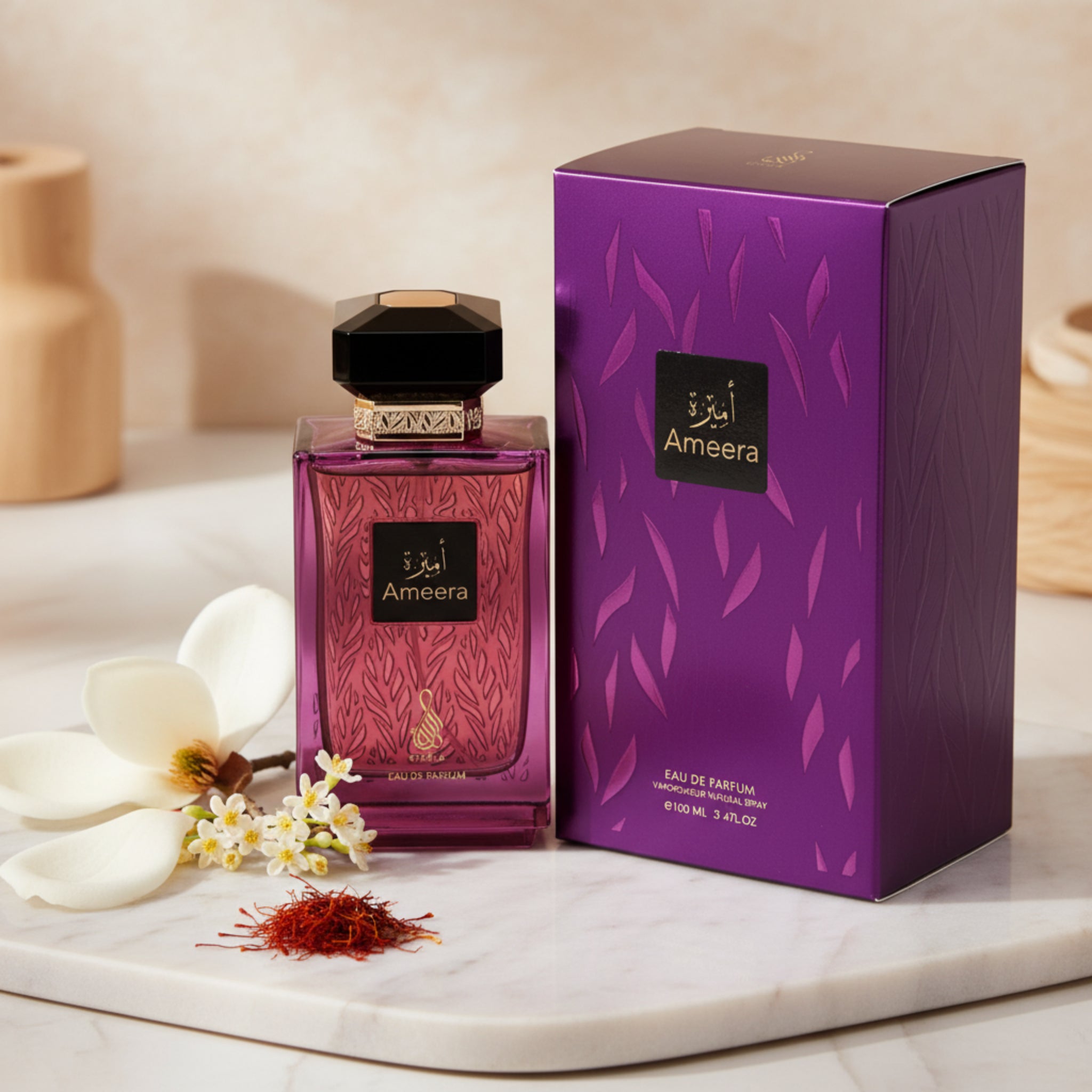 Ameera Eau de Parfum Spray Unisex 3.4 oz (100 ml) New in Retail Box