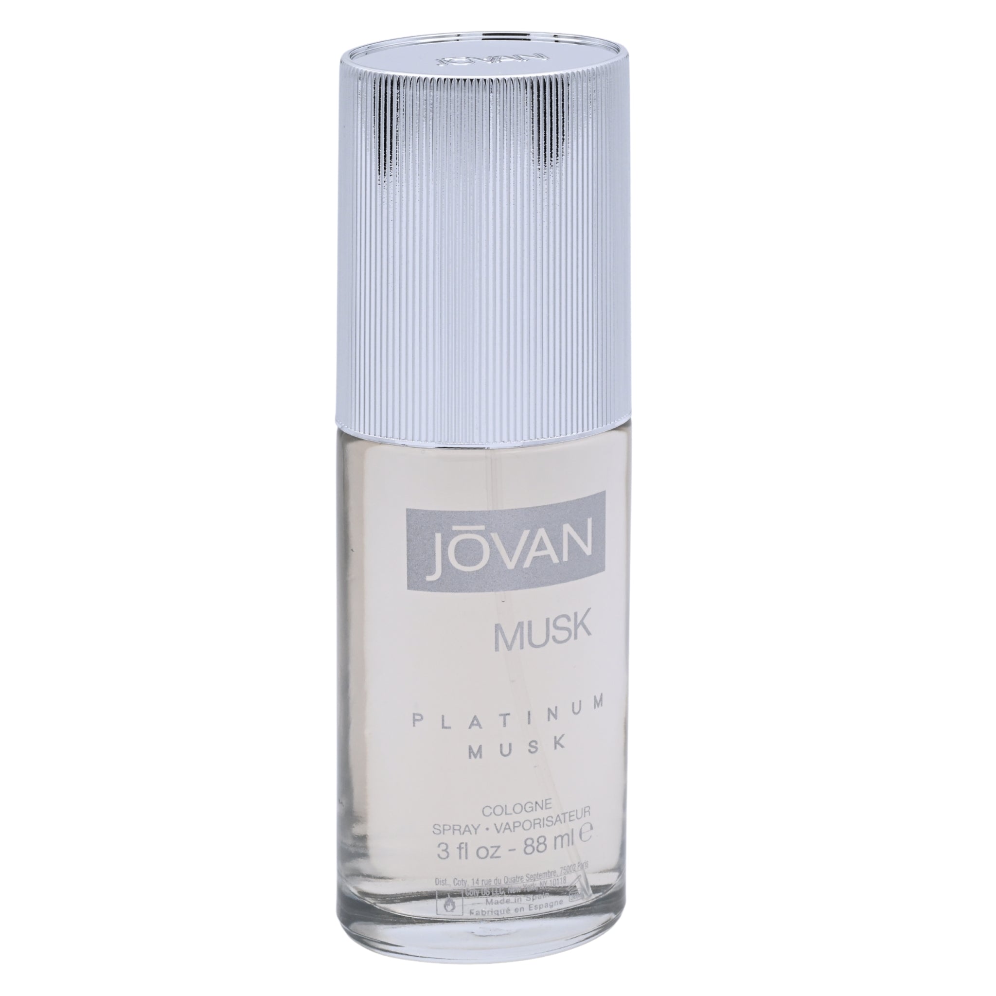 Jovan Platinum Musk by Jovan cologne for men EDC 3.0 oz New in Box
