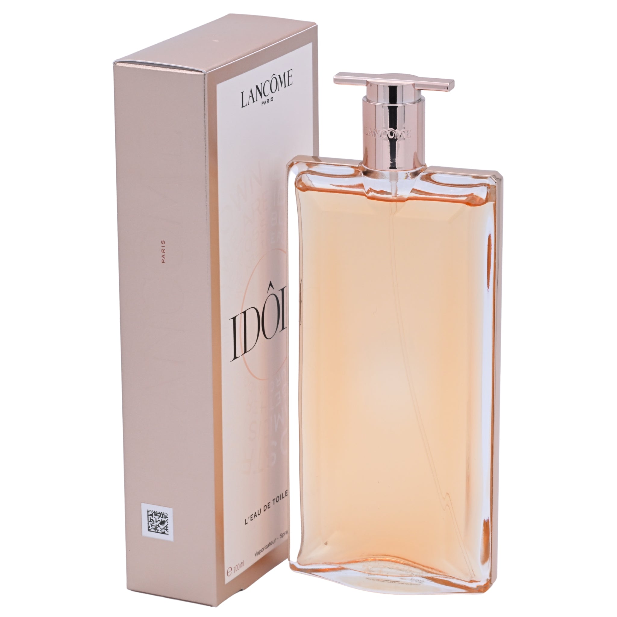 Lancome Idéol perfume bottle and packaging on a white background