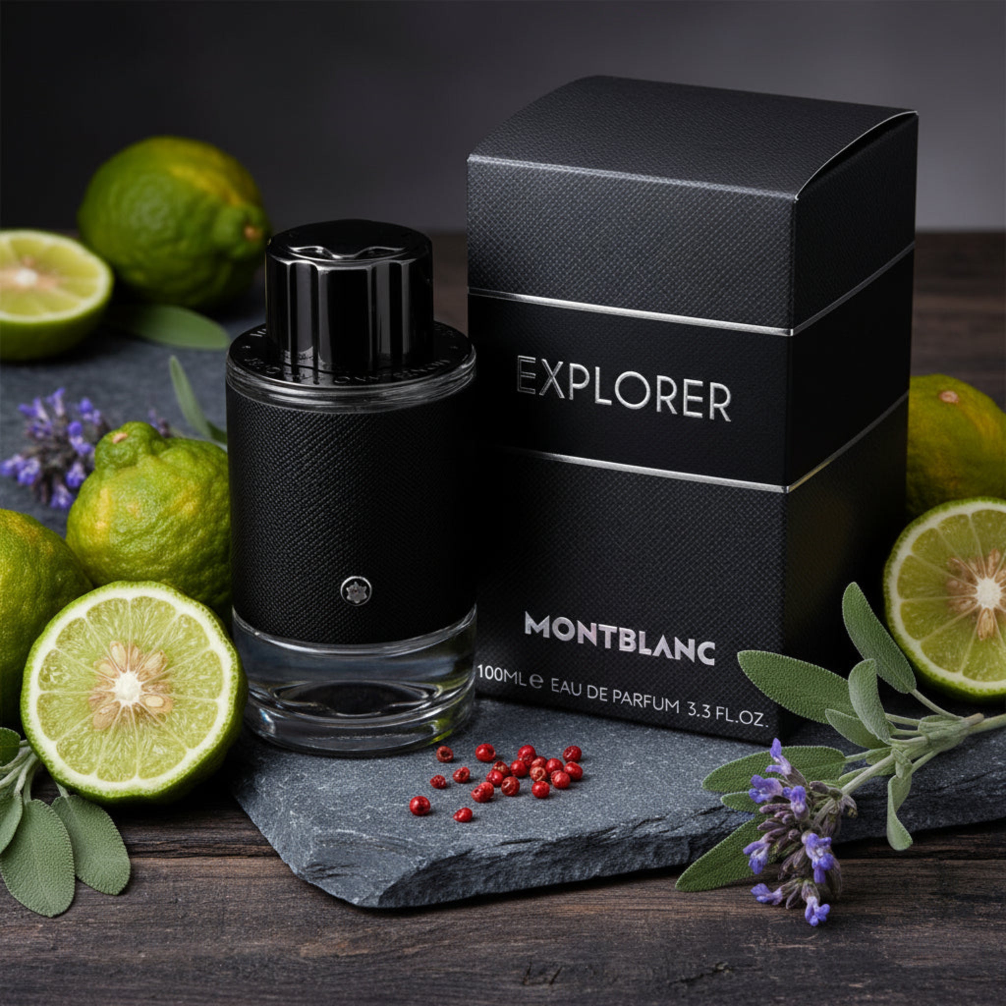 Explorer by Mont Blanc Men cologne for him EDP 3.3 / 3.4 oz New in Box