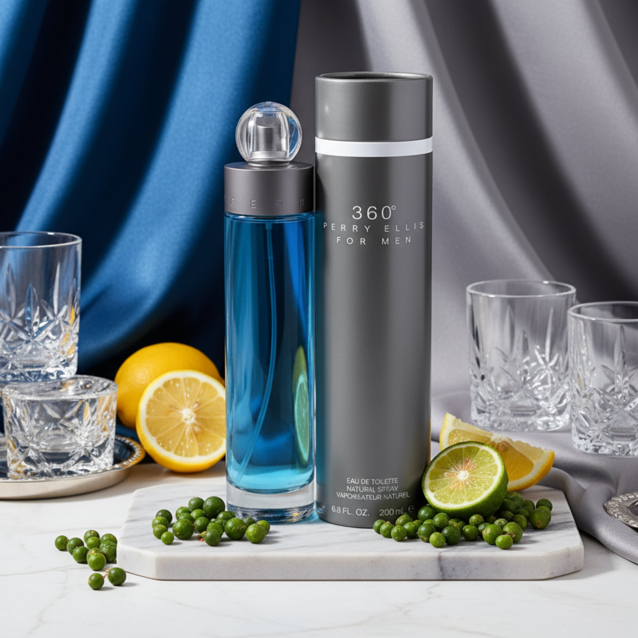 360 Men by Perry Ellis Cologne men 6.7 / 6.8 oz EDT New in Box