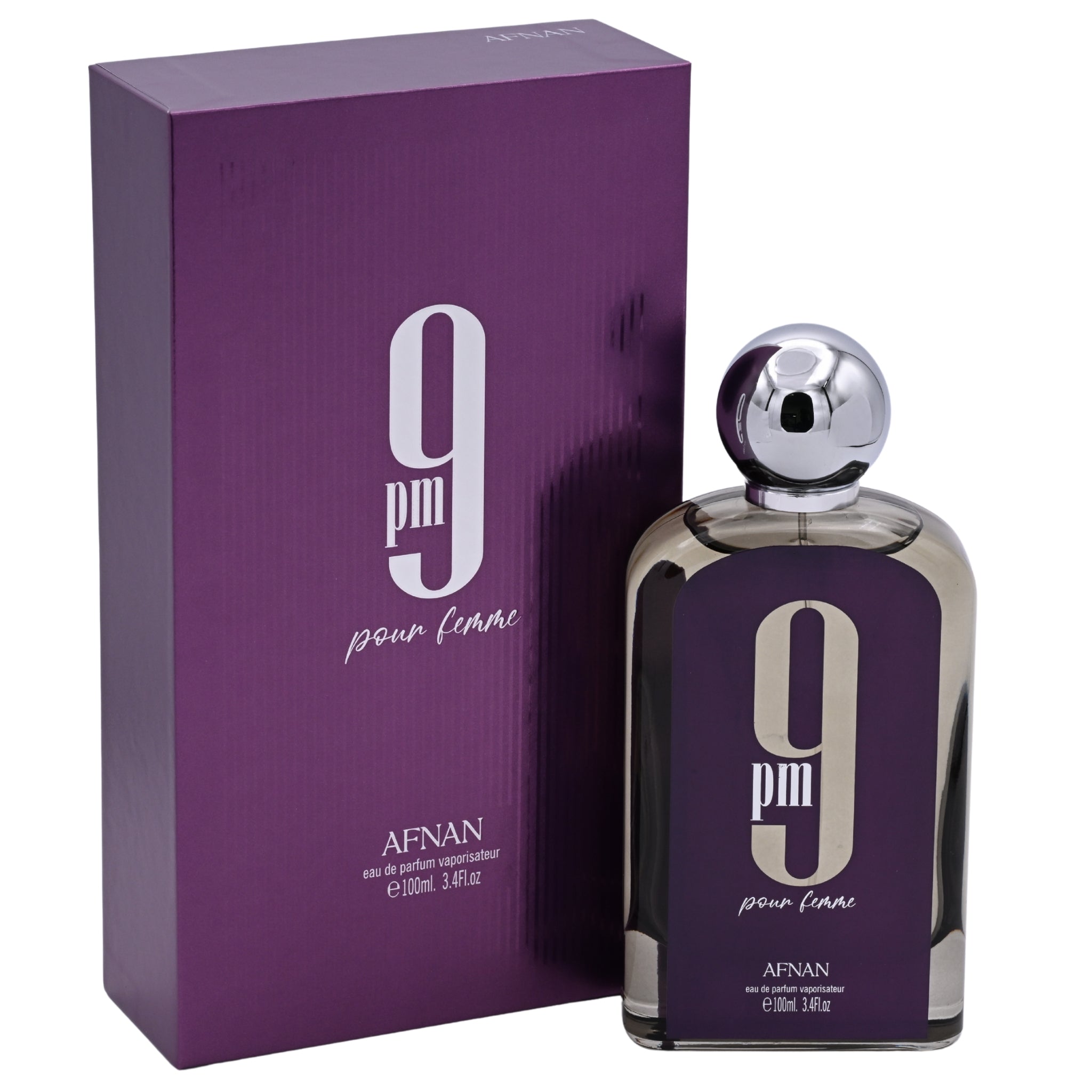 9 PM Pour Femme by Afnan perfume EDP 3.3 / 3.4 oz New in Box
