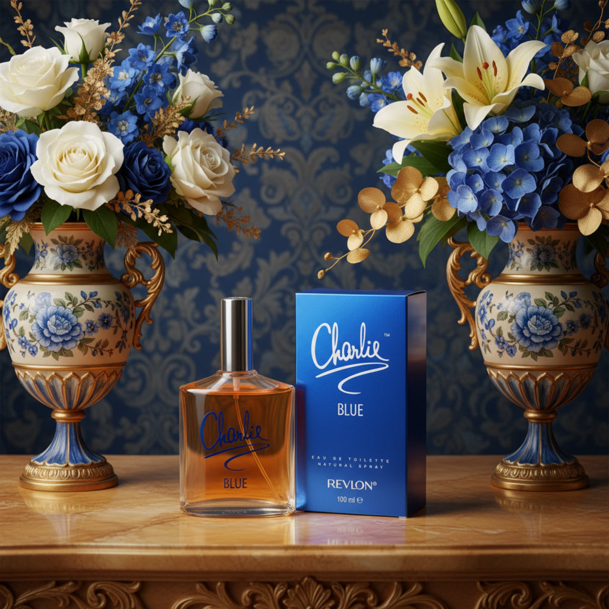 CHARLIE BLUE by REVLON Perfume for Women 3.4 oz 3.3 EDT New in Box