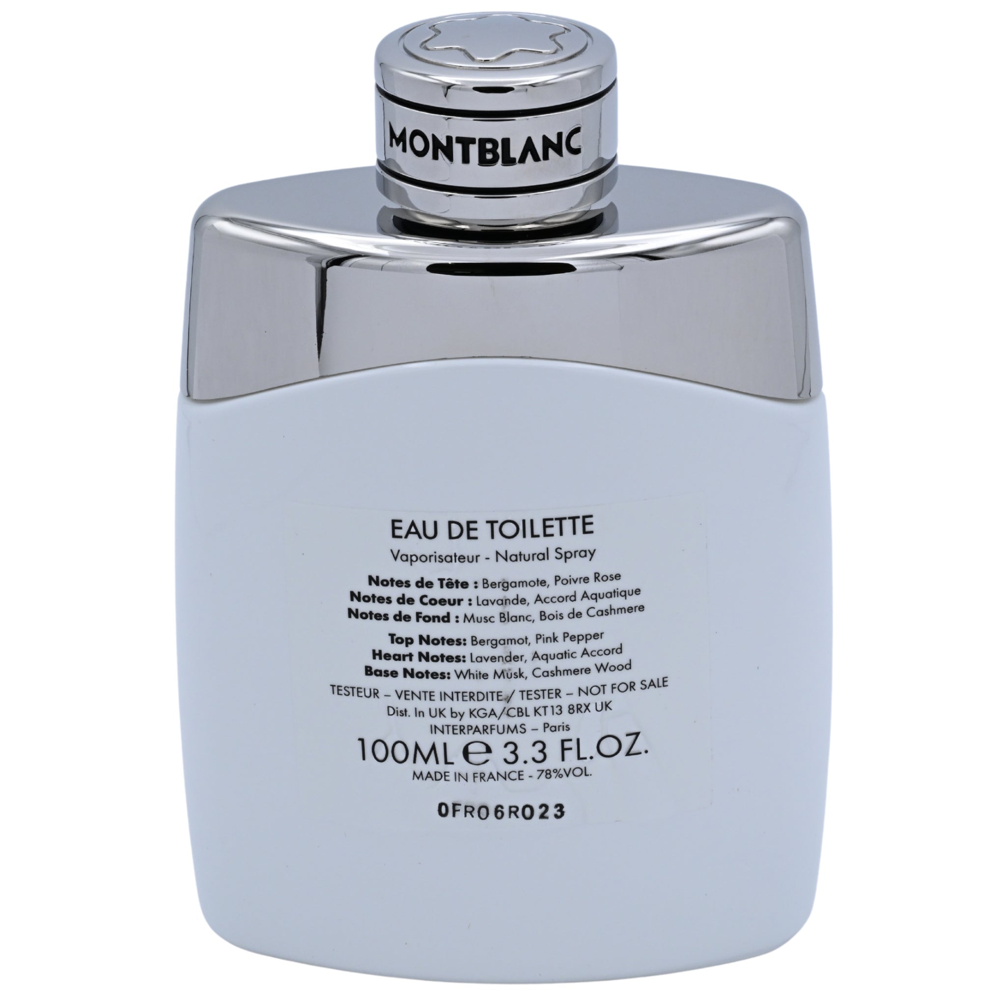 MONT BLANC LEGEND SPIRIT Men 3.4 /  3.3 oz EDT Cologne NEW TESTER