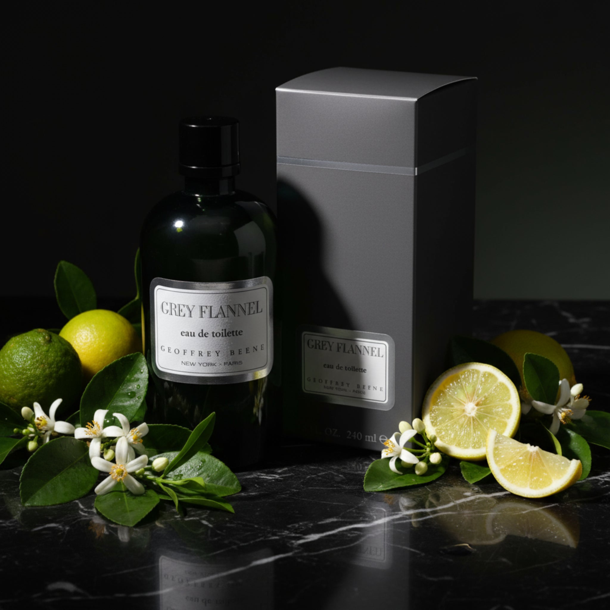 GREY FLANNEL Geoffrey Beene edt Cologne 8.0 oz Men New in Box