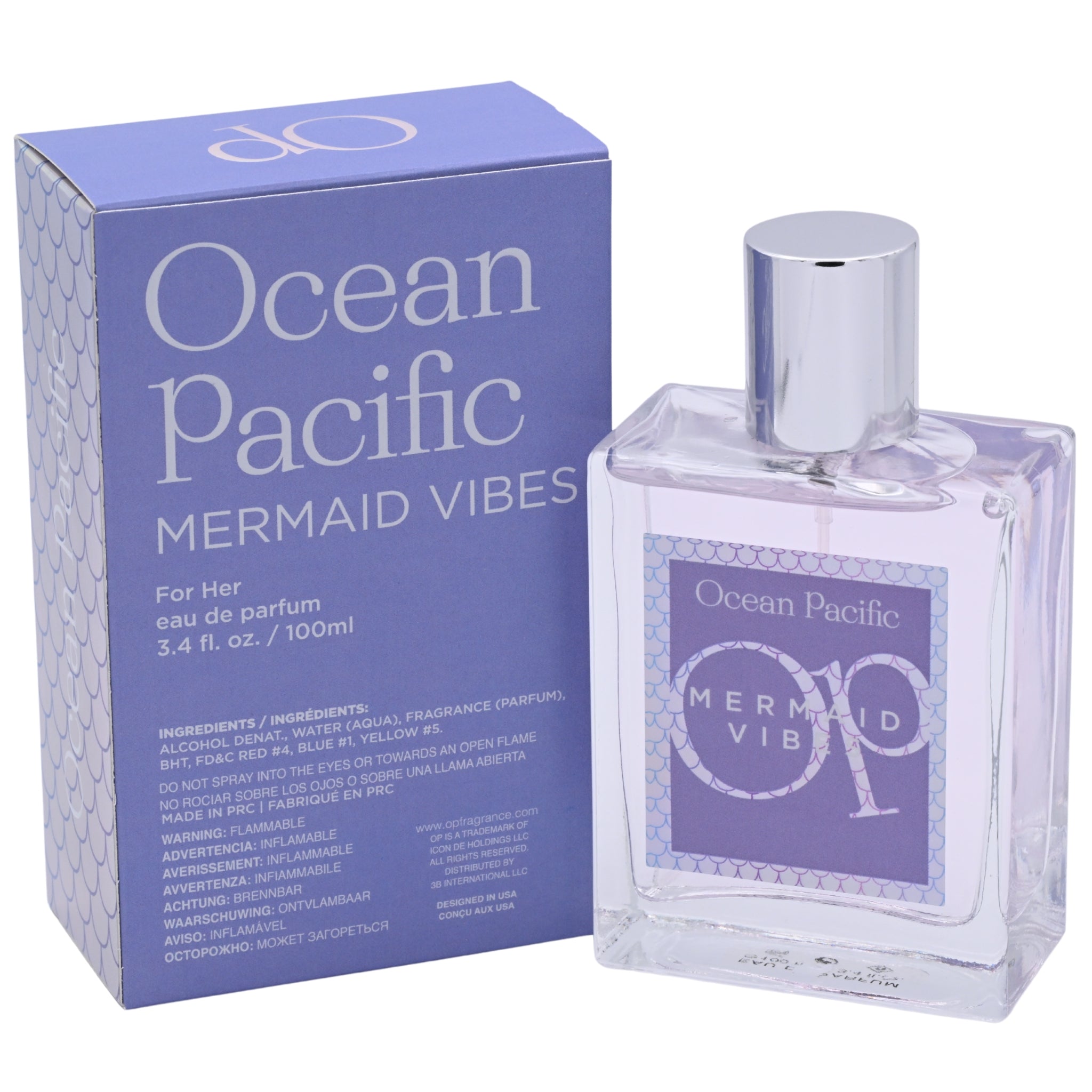 Op Mermaid Vibes by Ocean Pacific perfume for women EDP 3.3 / 3.4 oz New In Box