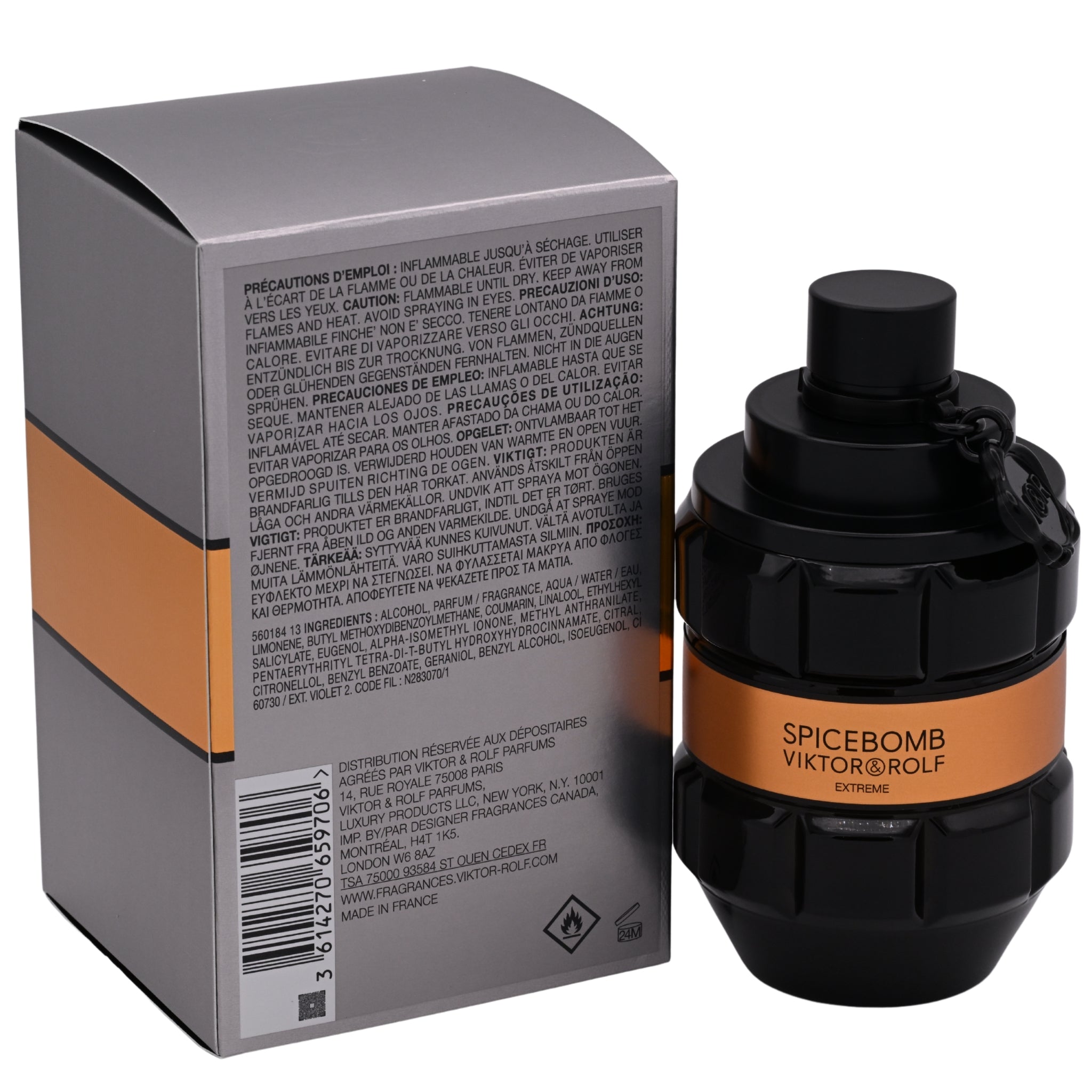 Spicebomb Extreme by Viktor & Rolf cologne for men EDP 3 / 3.0 oz New in Box