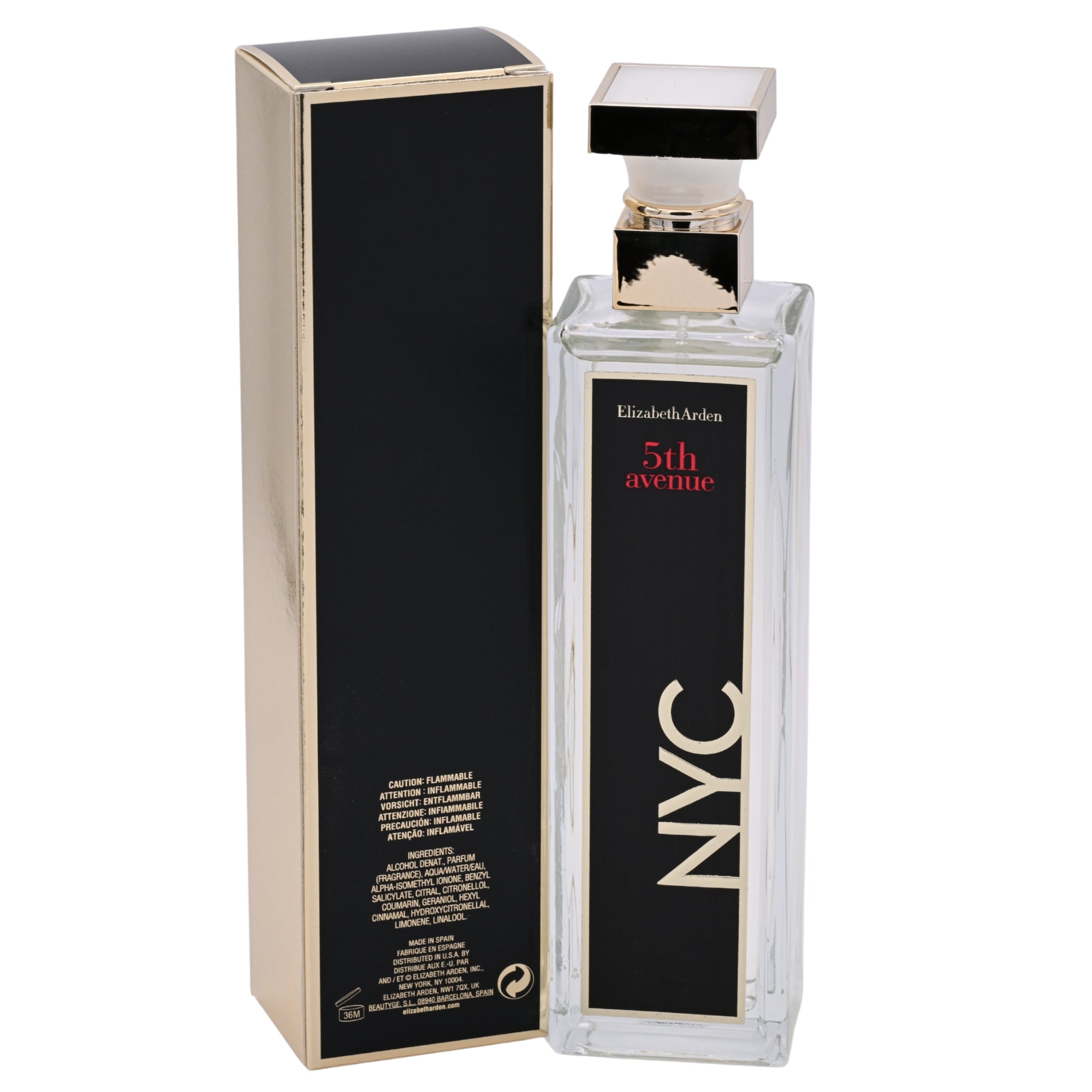 5TH AVENUE NYC by Elizabeth Arden Perfume Women 4.2 oz edp NEW IN BOX